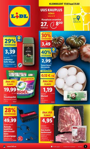 Kaupluse Lidl kliendileht - 17.02.2025 - 23.02.2025.