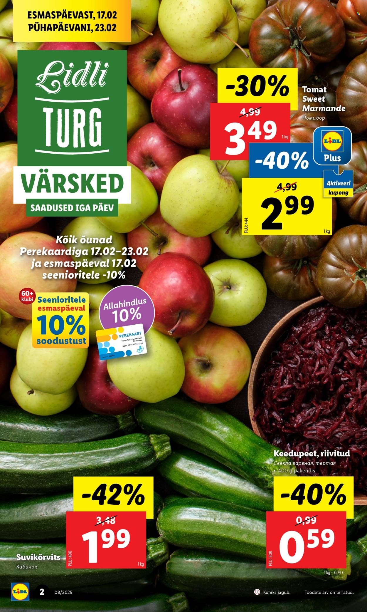 Lidl kliendileht - 17.02.2025 - 23.02.2025. Lehekülg 2