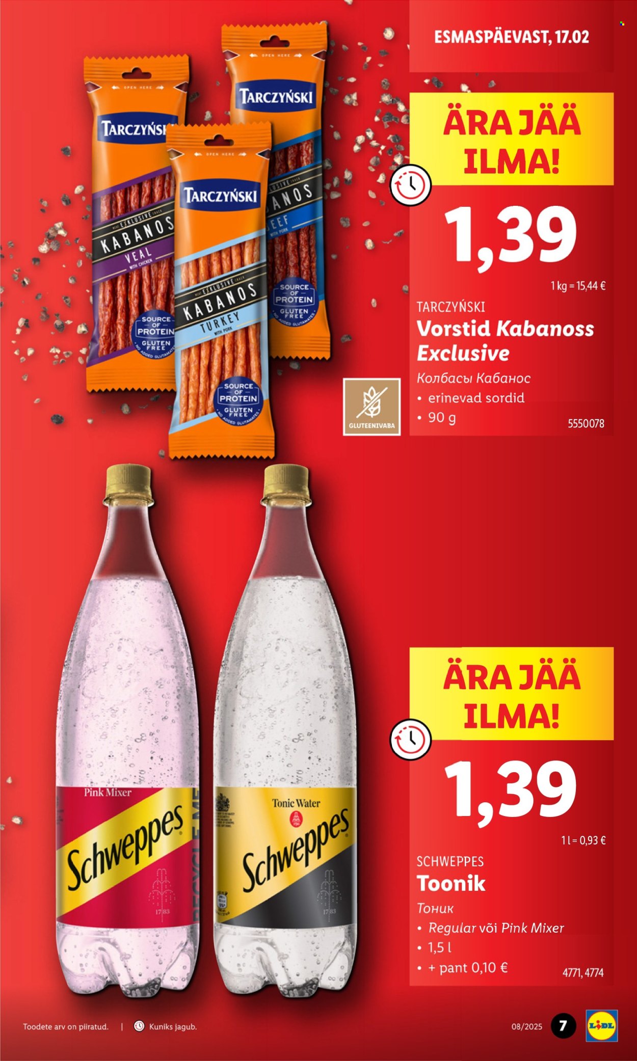 Lidl kliendileht - 17.02.2025 - 23.02.2025. Lehekülg 7