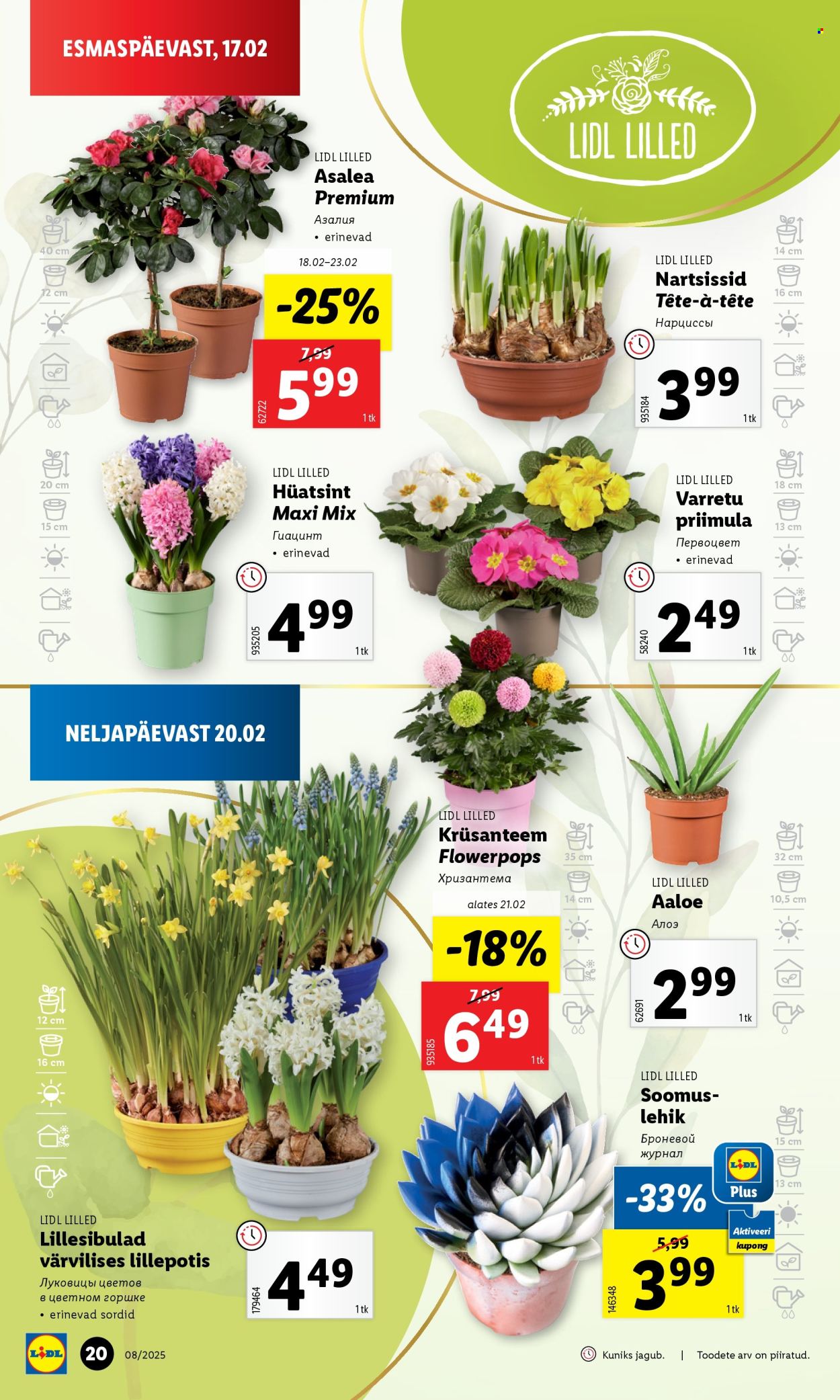 Lidl kliendileht - 17.02.2025 - 23.02.2025. Lehekülg 20