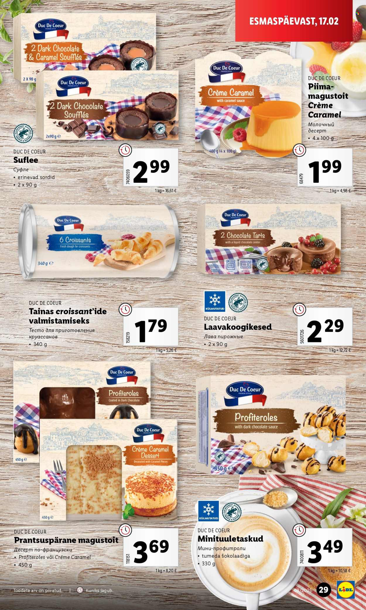 Lidl kliendileht - 17.02.2025 - 23.02.2025. Lehekülg 29