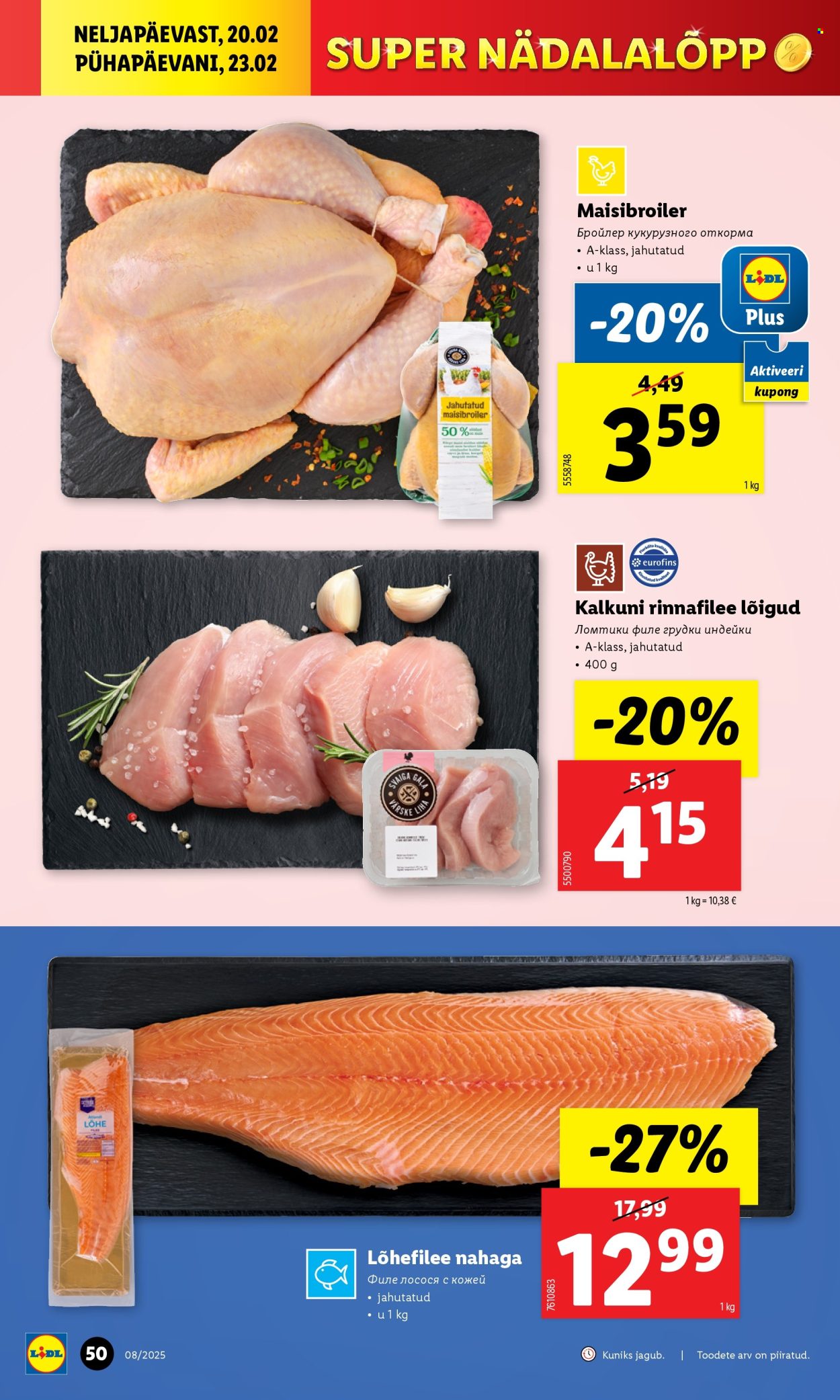 Lidl kliendileht - 17.02.2025 - 23.02.2025. Lehekülg 50