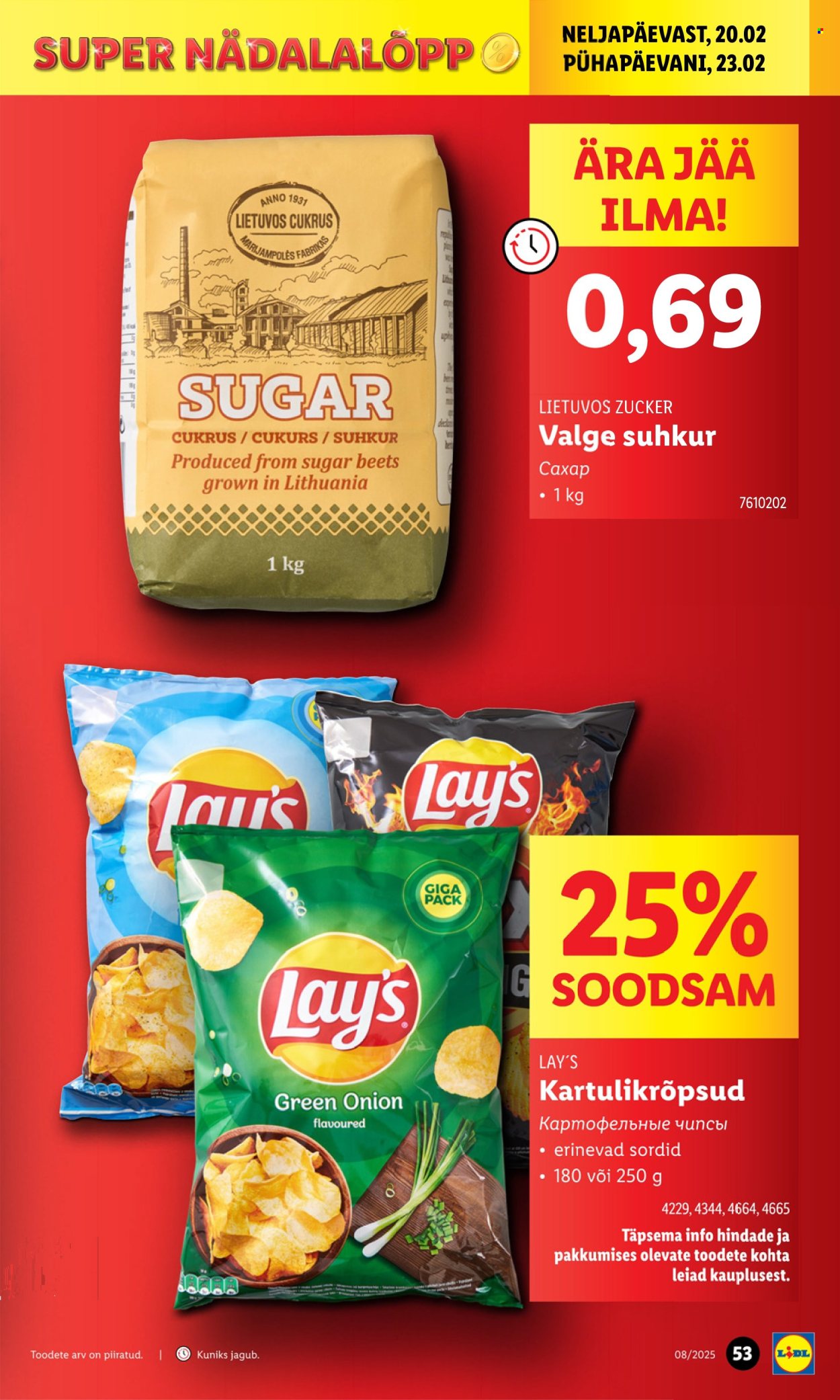 Lidl kliendileht - 17.02.2025 - 23.02.2025. Lehekülg 53
