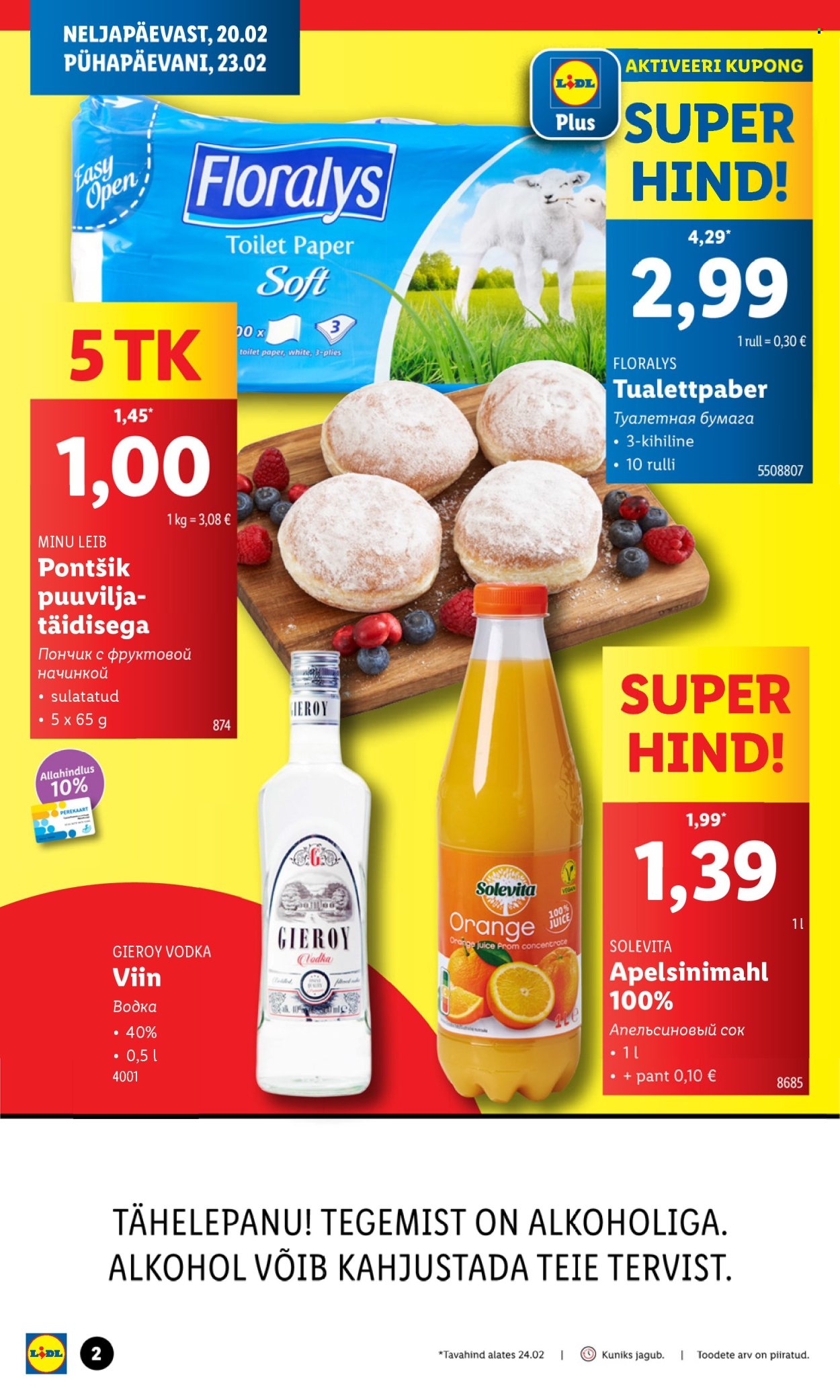 Lidl kliendileht - 20.02.2025 - 23.02.2025. Lehekülg 2