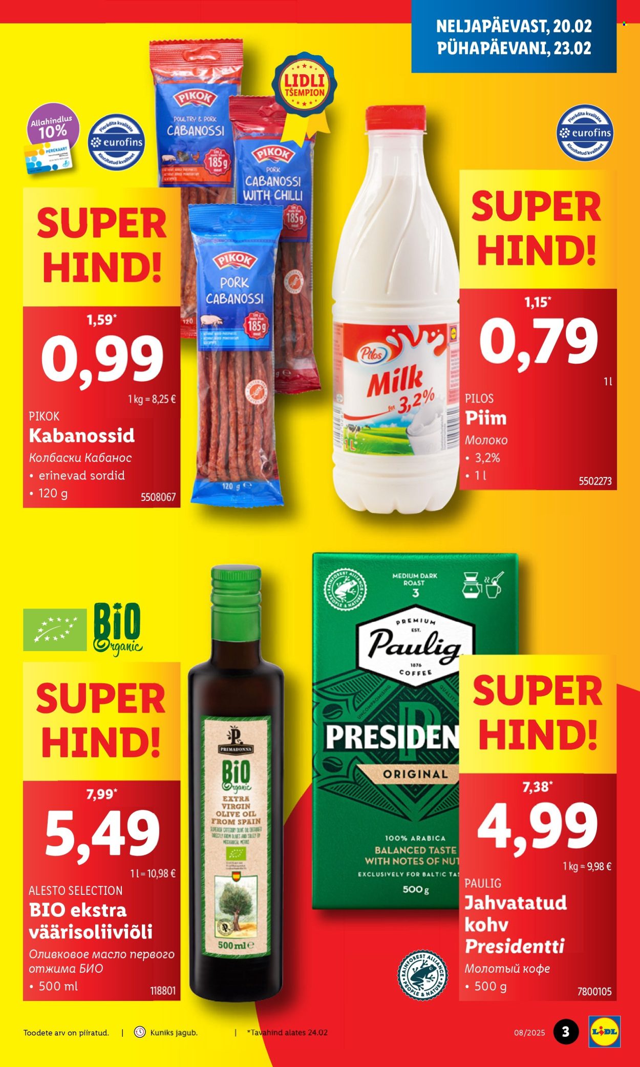 Lidl kliendileht - 20.02.2025 - 23.02.2025. Lehekülg 3