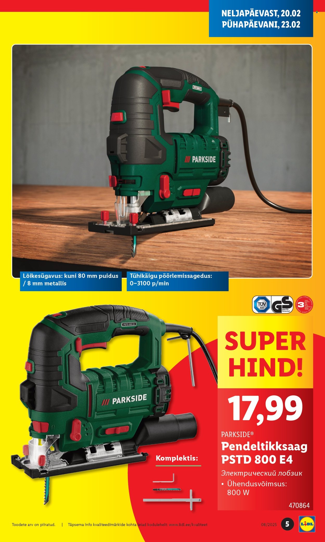 Lidl kliendileht - 20.02.2025 - 23.02.2025. Lehekülg 5