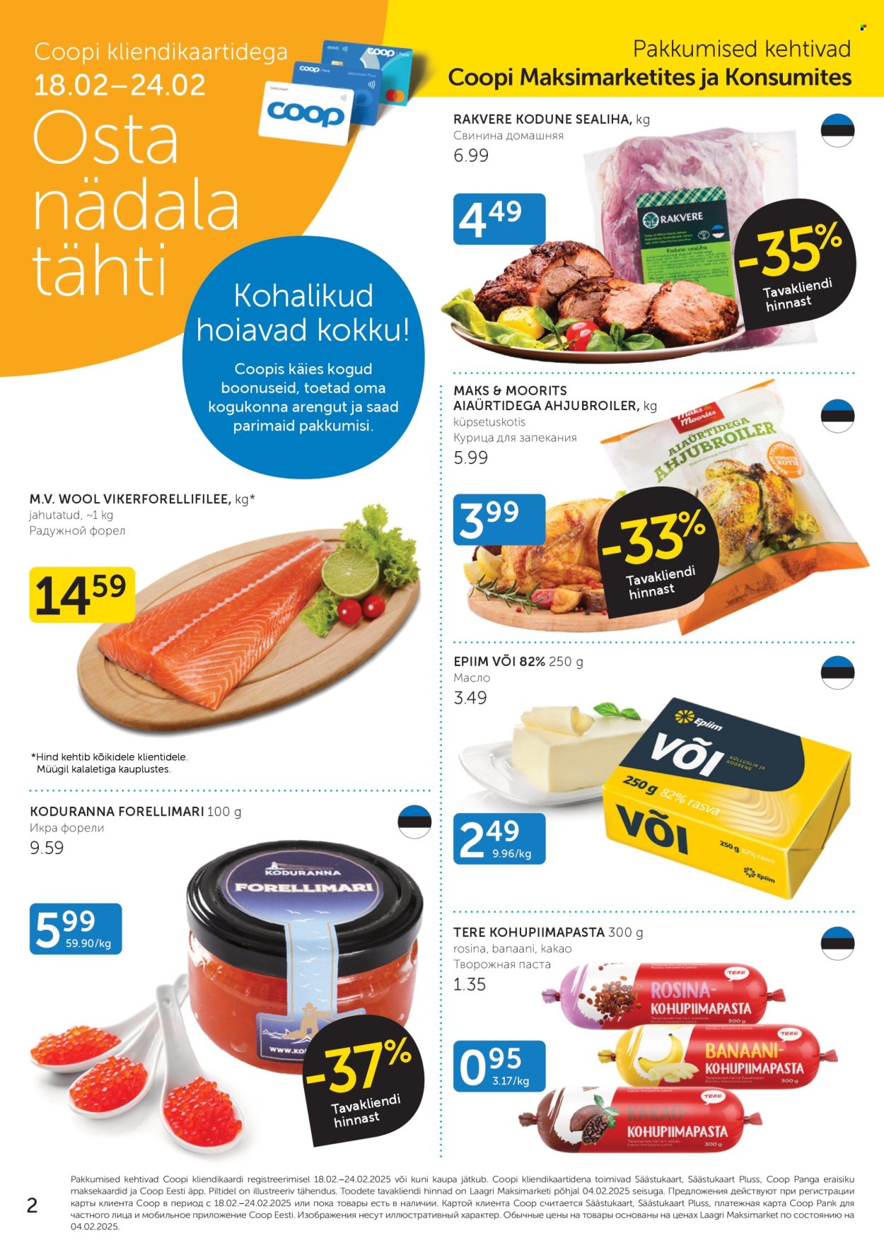 Coop kliendileht - 18.02.2025 - 24.02.2025. Lehekülg 2