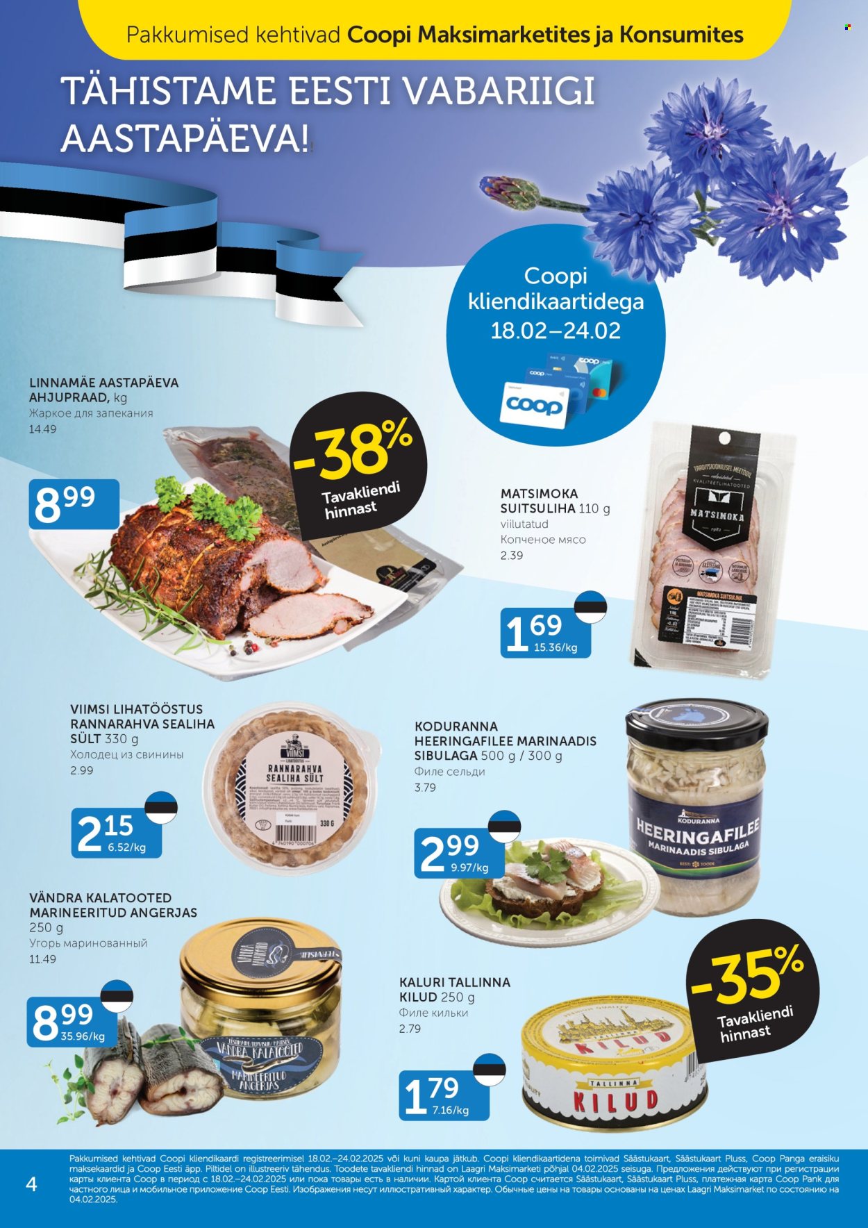 Coop kliendileht - 18.02.2025 - 24.02.2025. Lehekülg 4