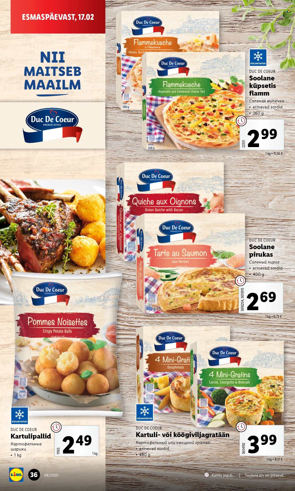 Lidl kliendileht - 20.02.2025 - 23.02.2025. Lehekülg 36