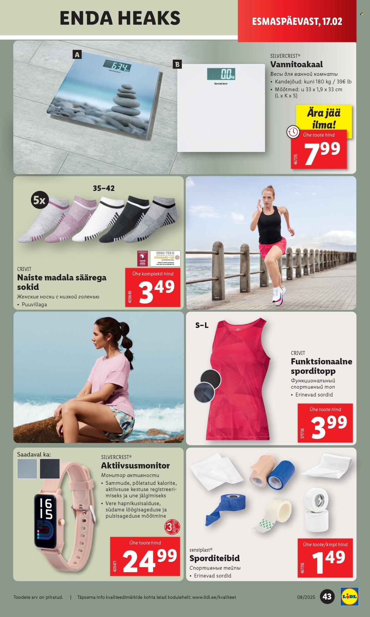 Lidl kliendileht - 20.02.2025 - 23.02.2025. Lehekülg 43