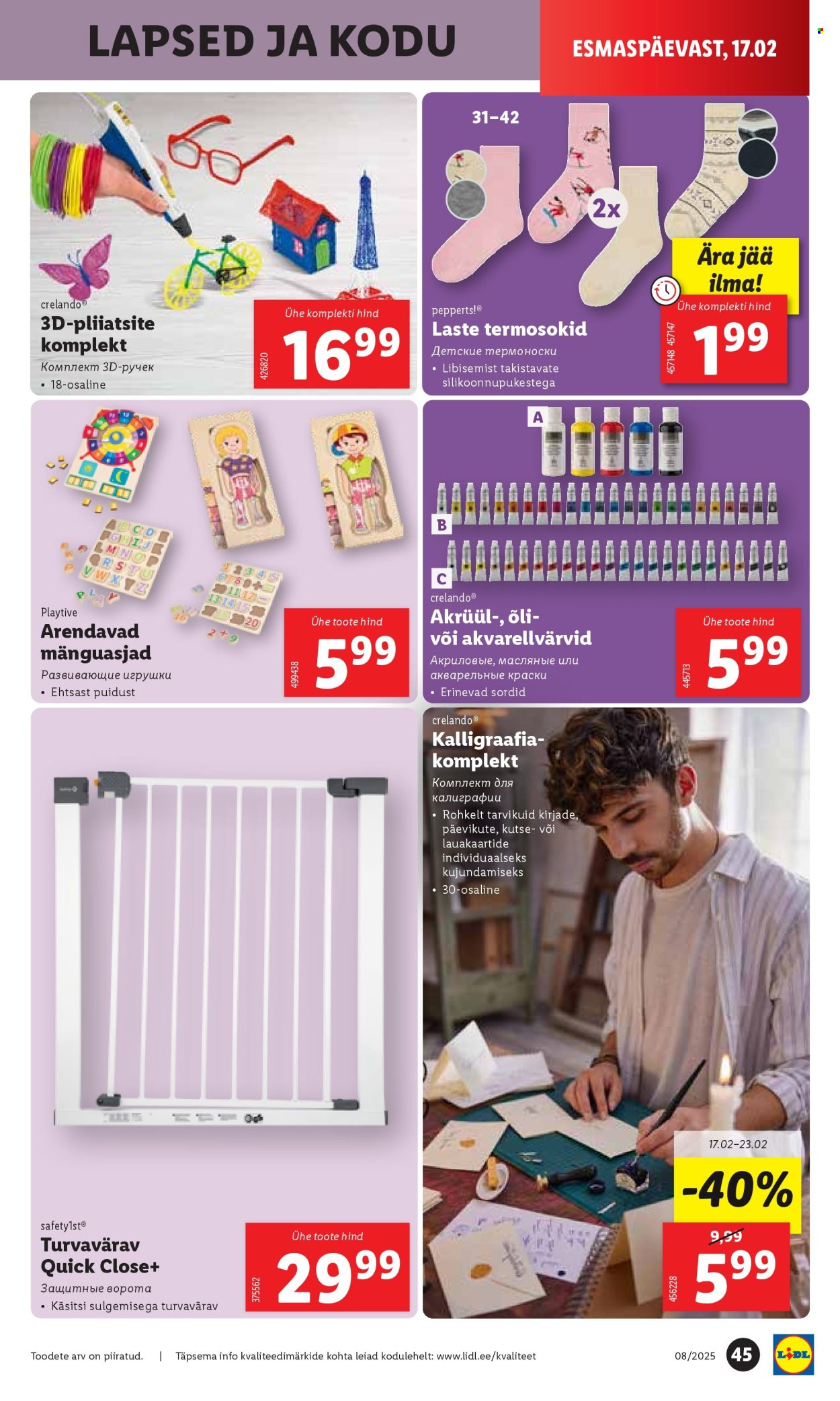 Lidl kliendileht - 20.02.2025 - 23.02.2025. Lehekülg 45