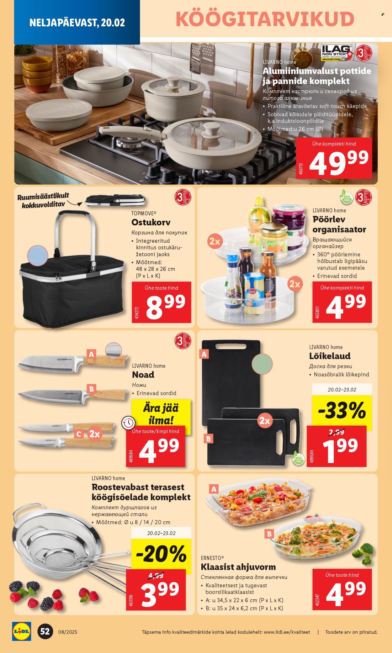 Lidl kliendileht - 20.02.2025 - 23.02.2025. Lehekülg 52