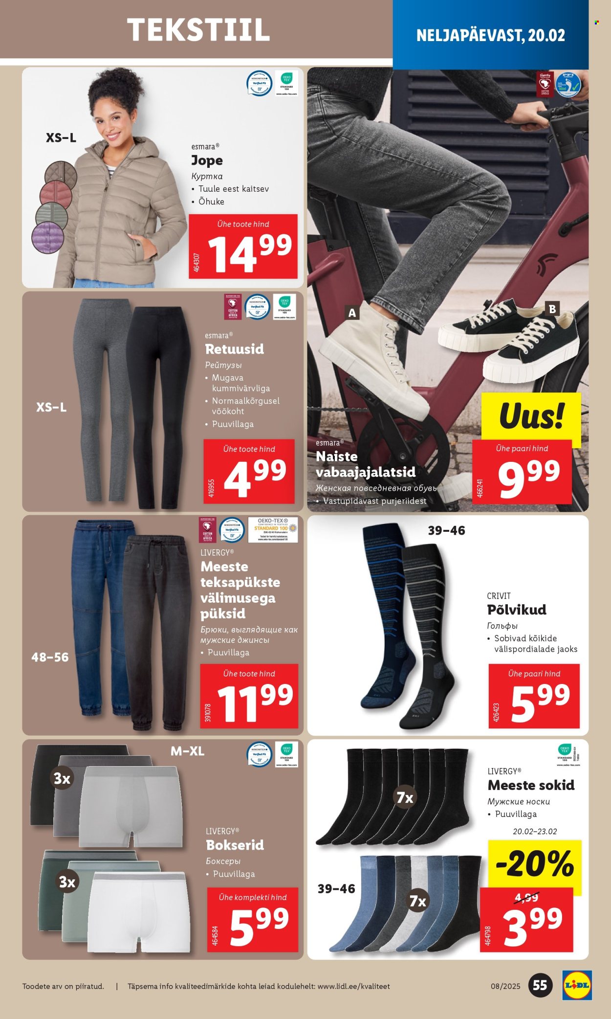 Lidl kliendileht - 20.02.2025 - 23.02.2025. Lehekülg 55