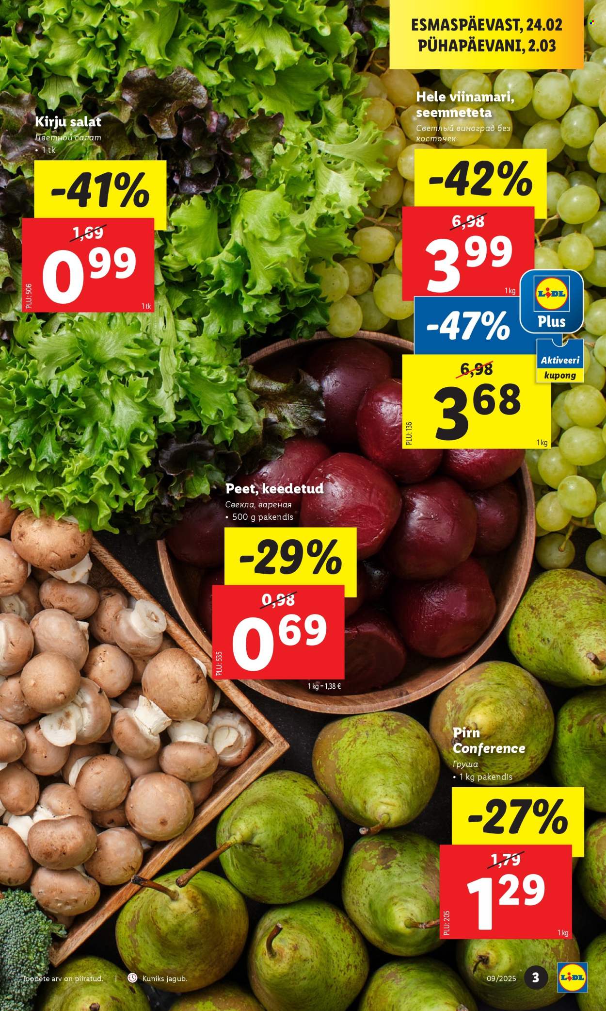 Lidl kliendileht - 24.02.2025 - 02.03.2025. Lehekülg 3