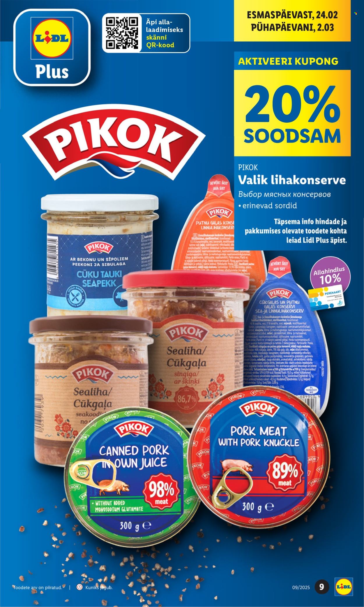 Lidl kliendileht - 24.02.2025 - 02.03.2025. Lehekülg 9