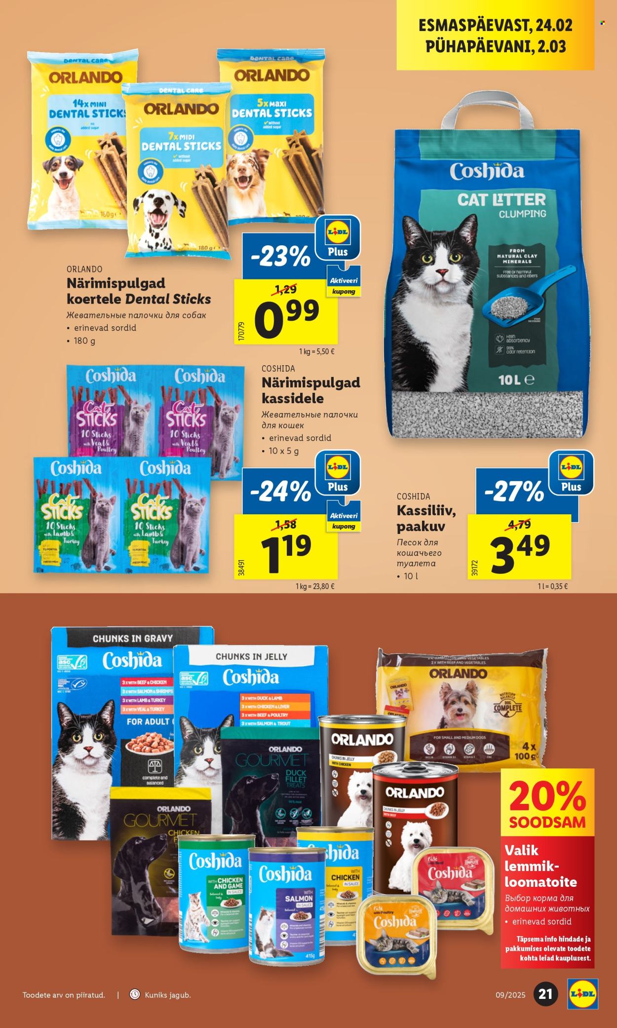 Lidl kliendileht - 24.02.2025 - 02.03.2025. Lehekülg 21