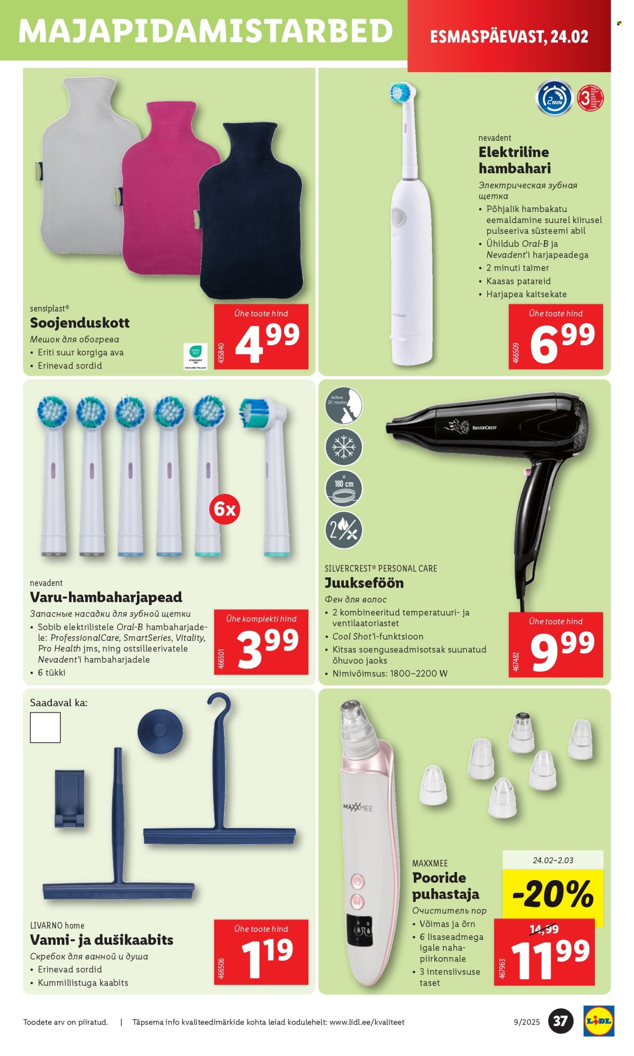Lidl kliendileht - 24.02.2025 - 02.03.2025. Lehekülg 37
