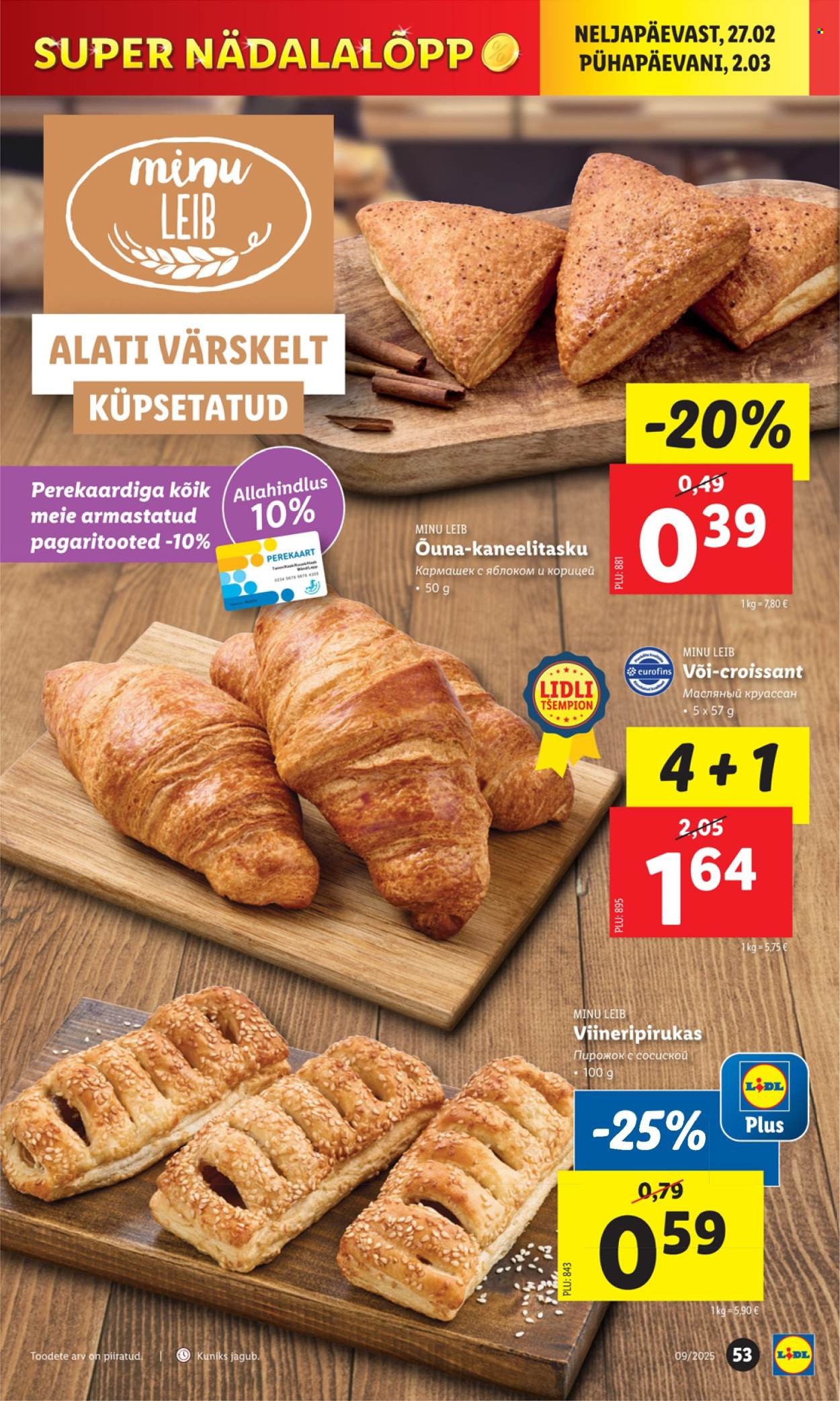 Lidl kliendileht - 24.02.2025 - 02.03.2025. Lehekülg 53