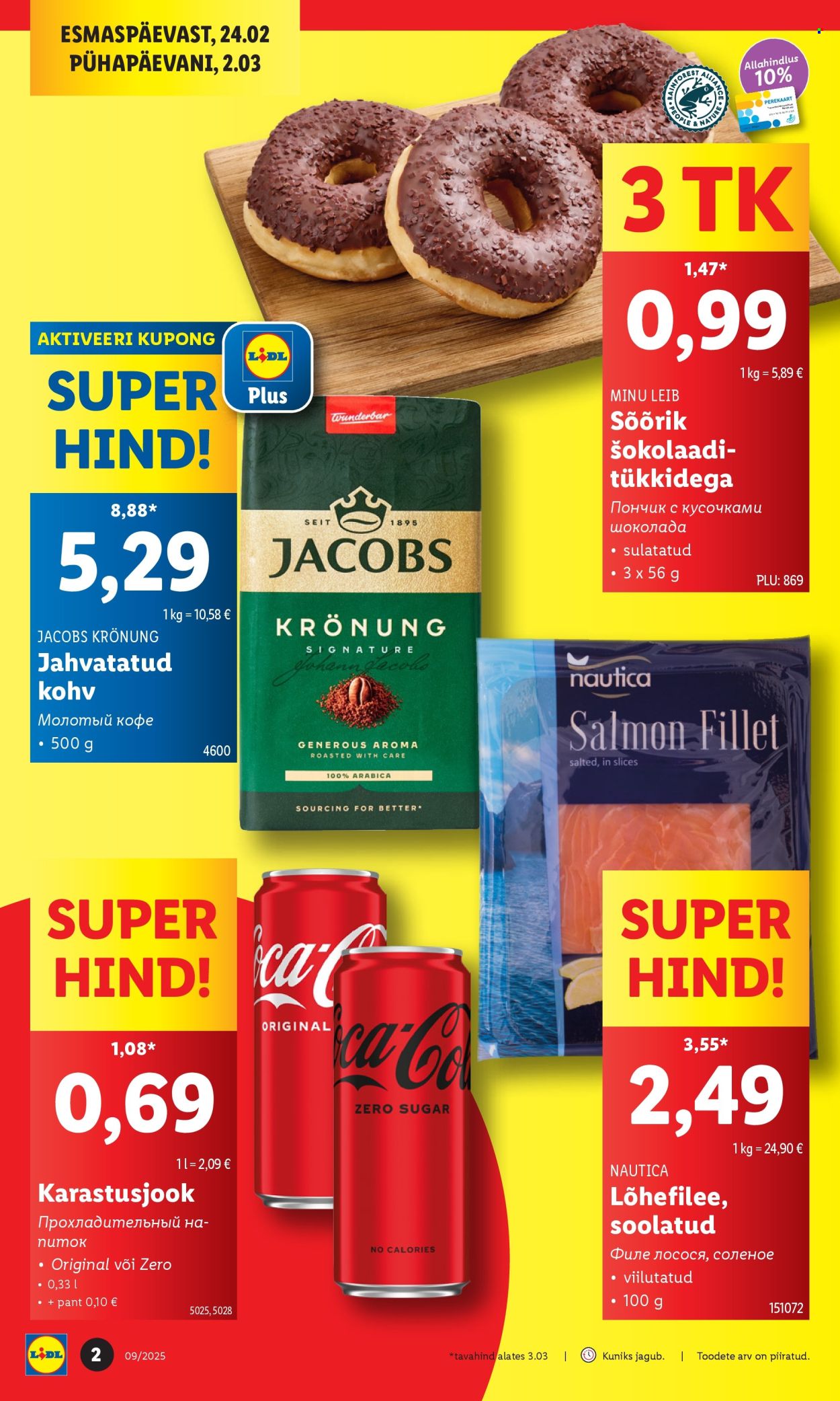 Lidl kliendileht - 24.02.2025 - 02.03.2025. Lehekülg 2