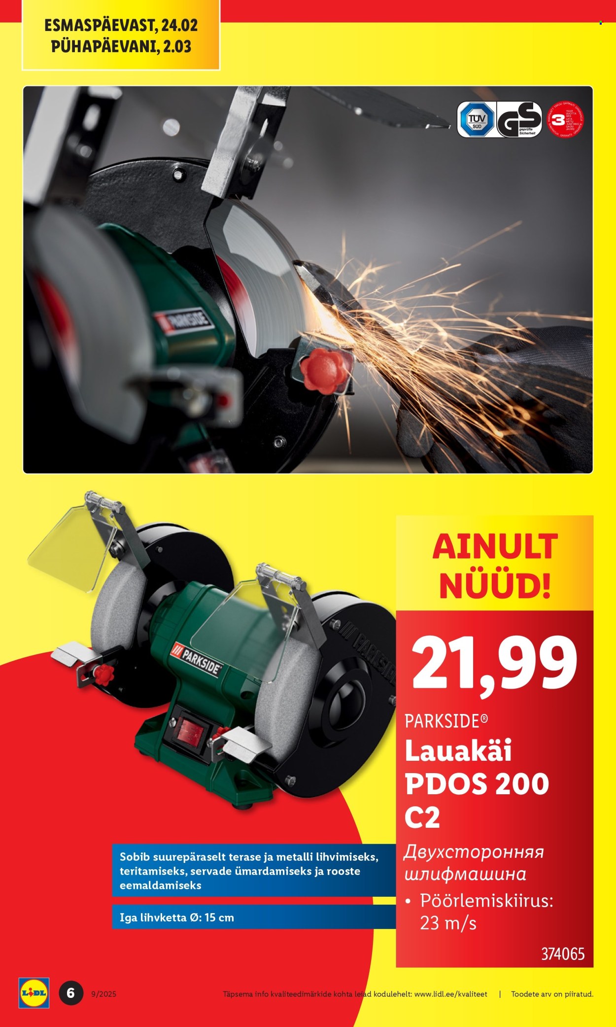 Lidl kliendileht - 24.02.2025 - 02.03.2025. Lehekülg 6