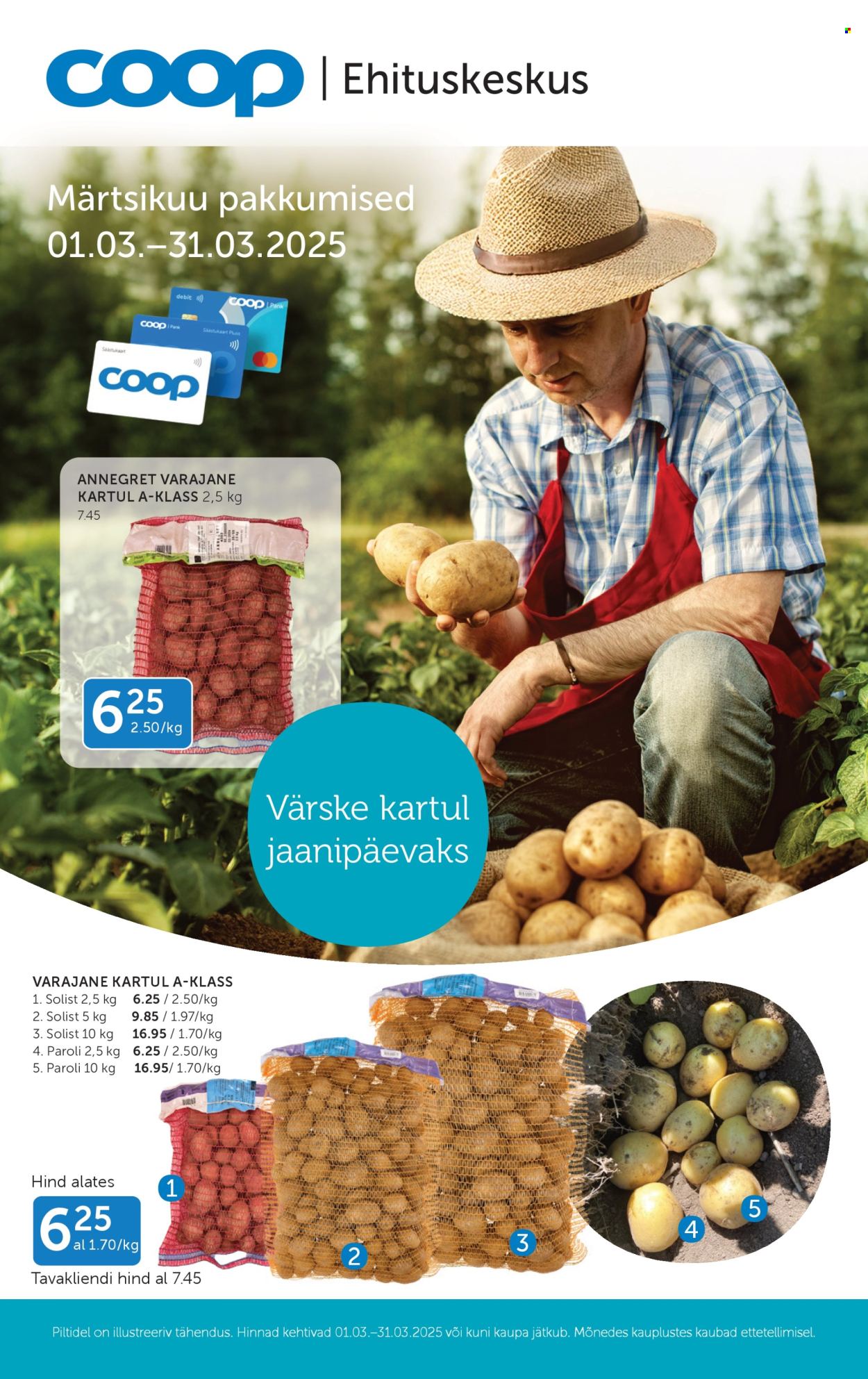 Coop kliendileht - 01.03.2025 - 31.03.2025. Lehekülg 1