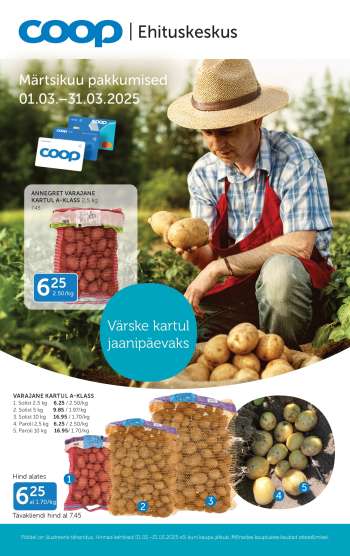 Kaupluse Coop kliendileht - 01.03.2025 - 31.03.2025.