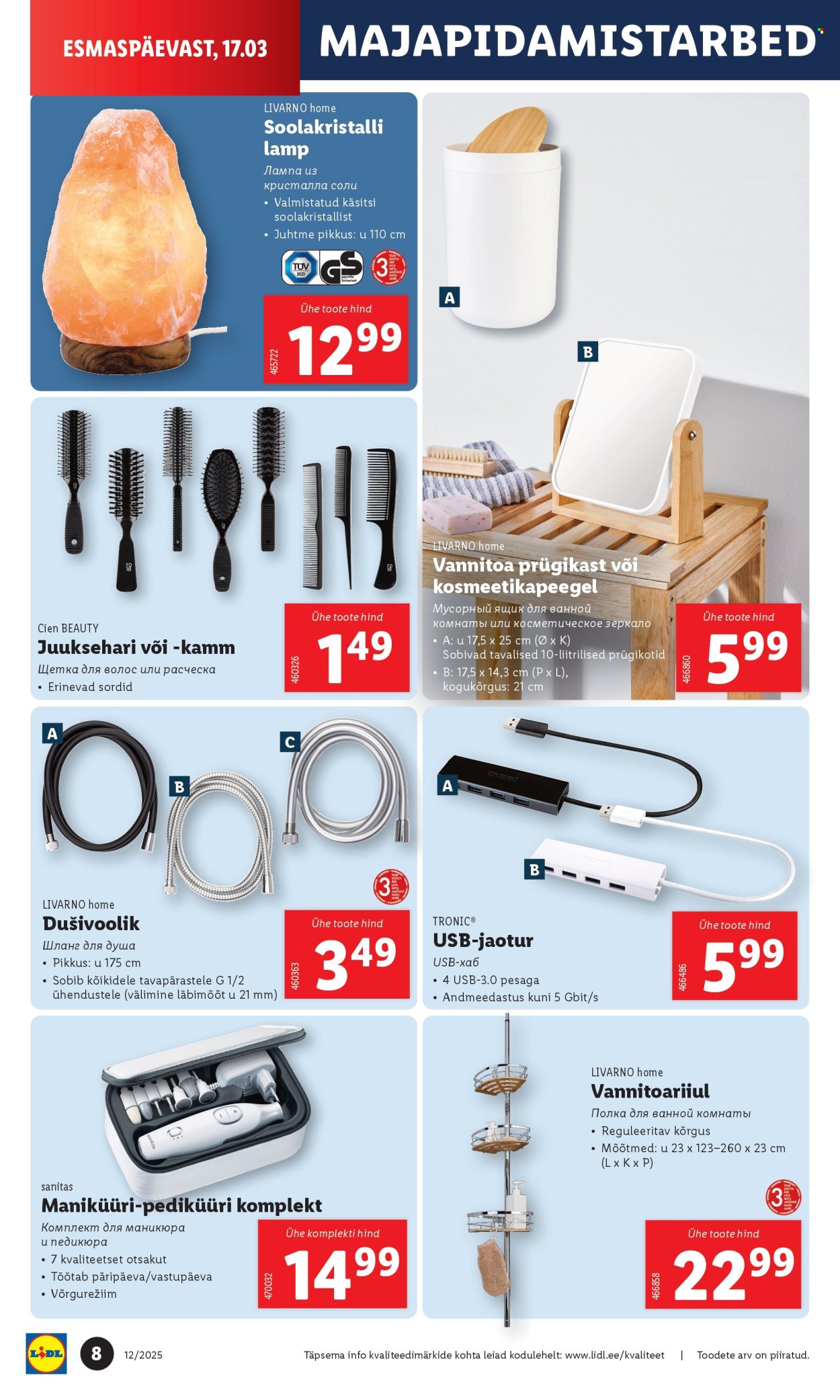 Lidl kliendileht - 17.03.2025 - 23.03.2025. Lehekülg 8