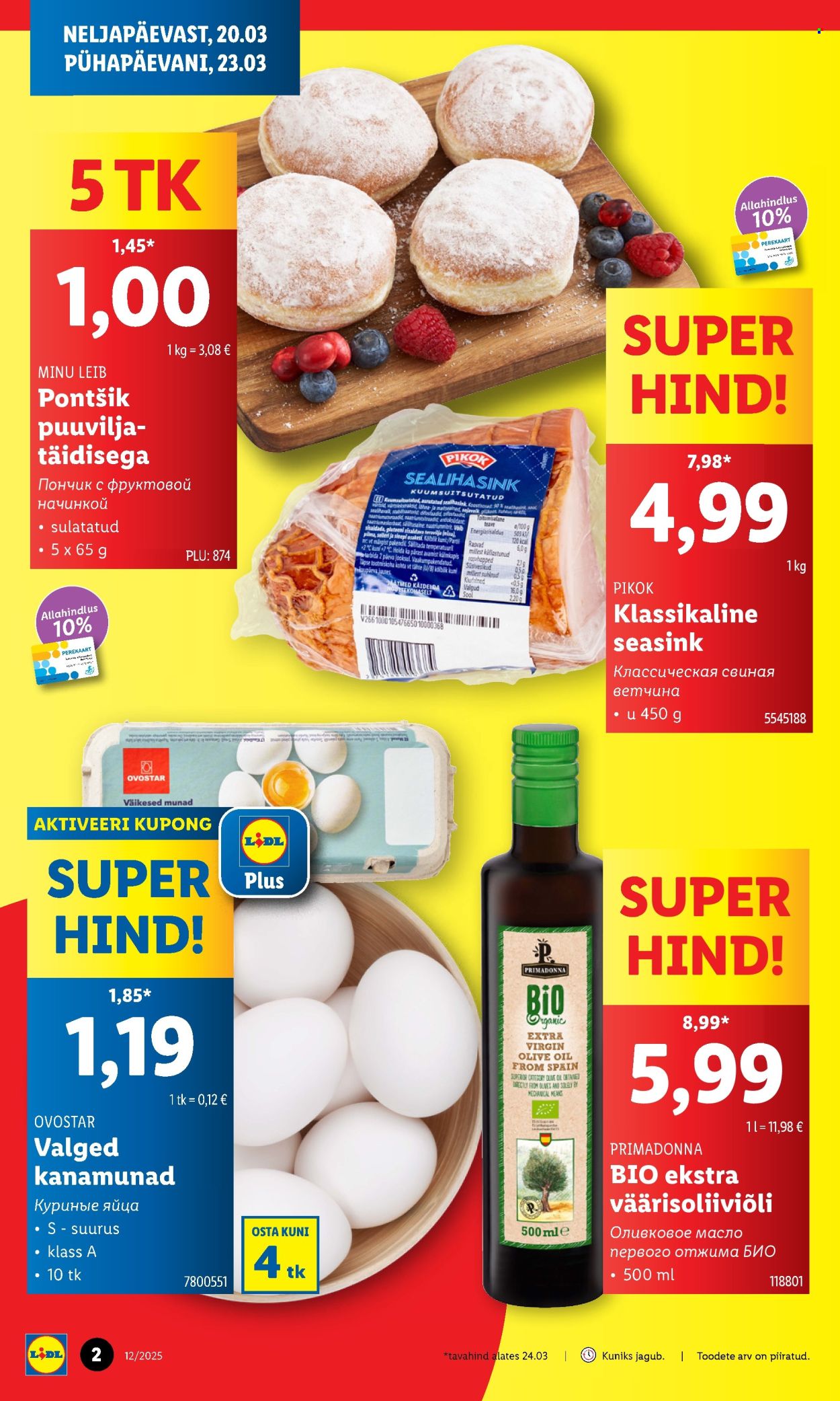 Lidl kliendileht - 20.03.2025 - 23.03.2025. Lehekülg 2