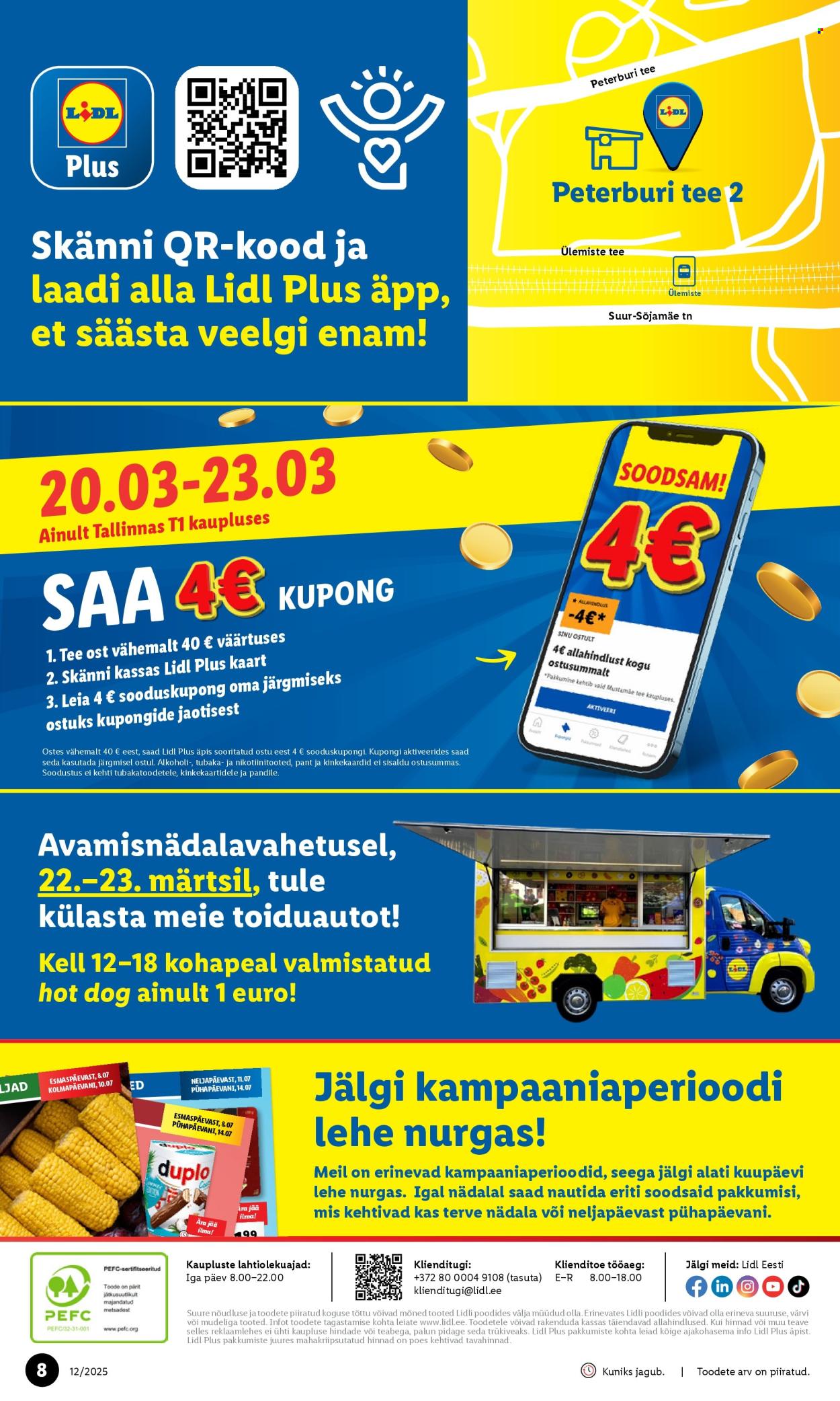 Lidl kliendileht - 20.03.2025 - 23.03.2025. Lehekülg 8
