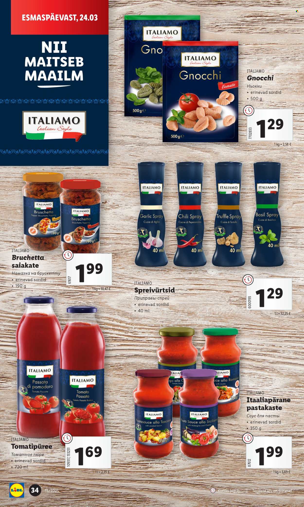 Lidl kliendileht - 24.03.2025 - 30.03.2025. Lehekülg 34