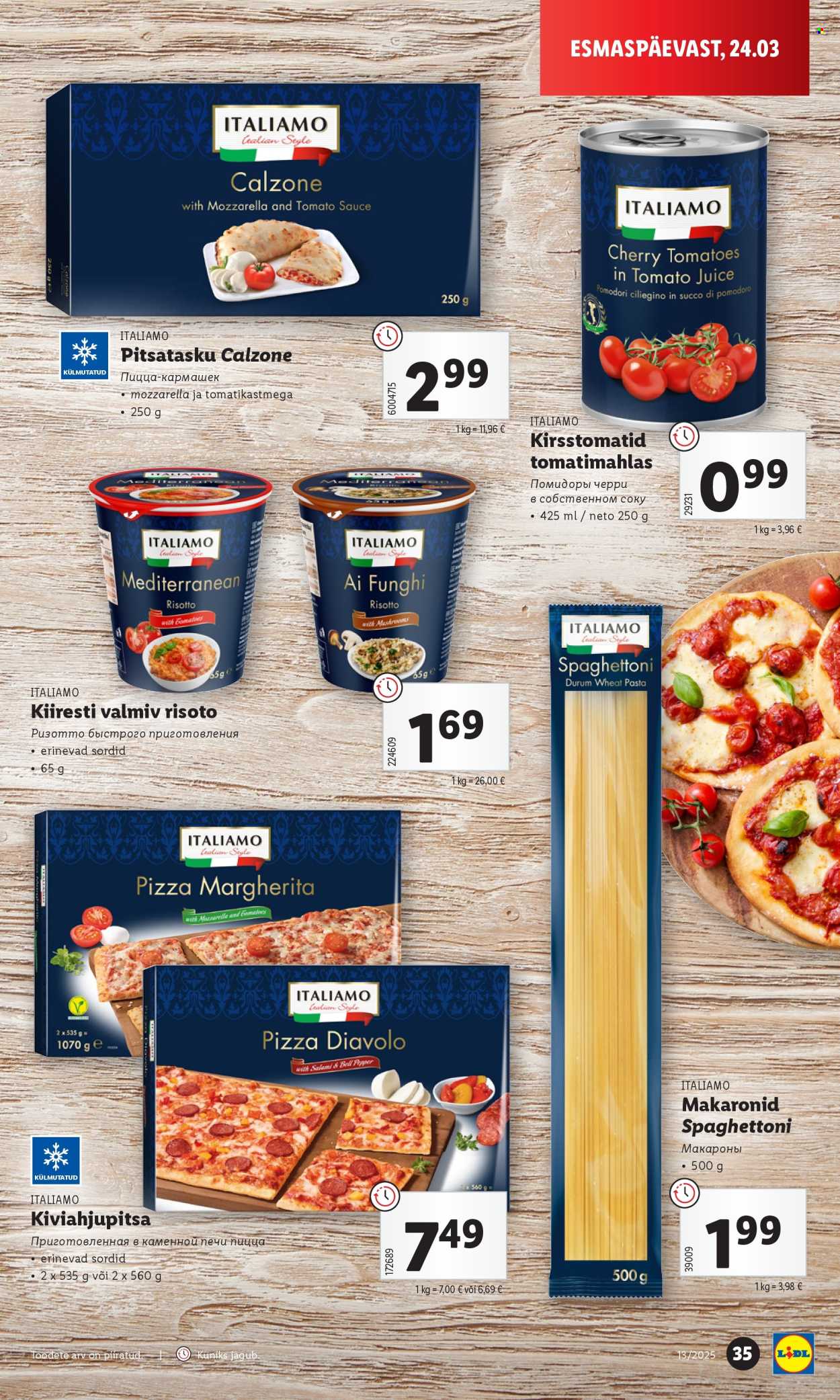 Lidl kliendileht - 24.03.2025 - 30.03.2025. Lehekülg 35