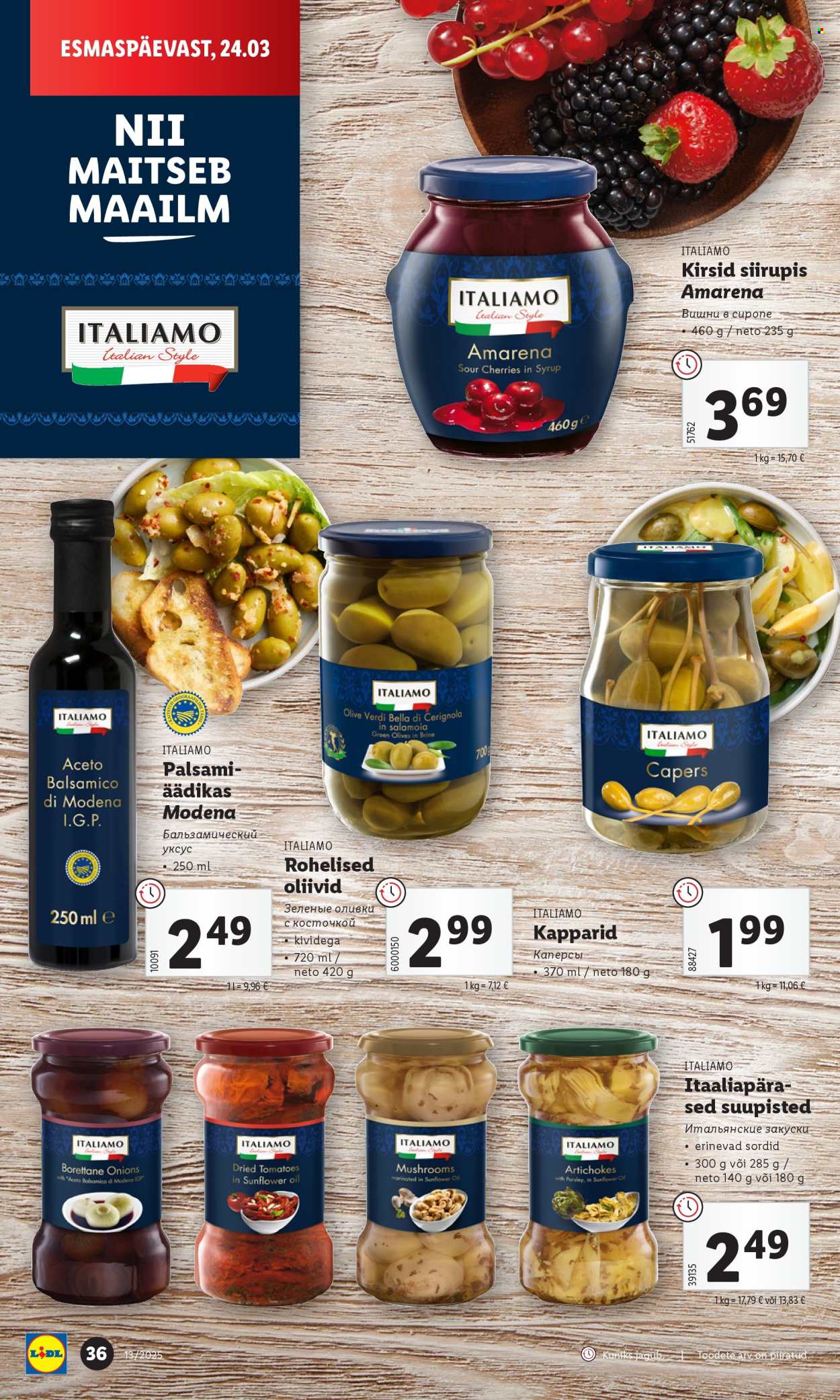 Lidl kliendileht - 24.03.2025 - 30.03.2025. Lehekülg 36