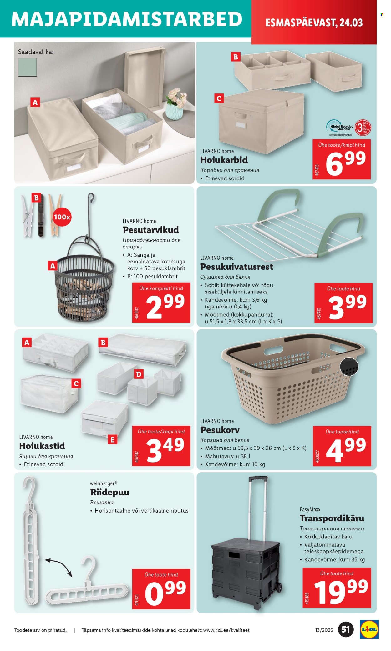Lidl kliendileht - 24.03.2025 - 30.03.2025. Lehekülg 51