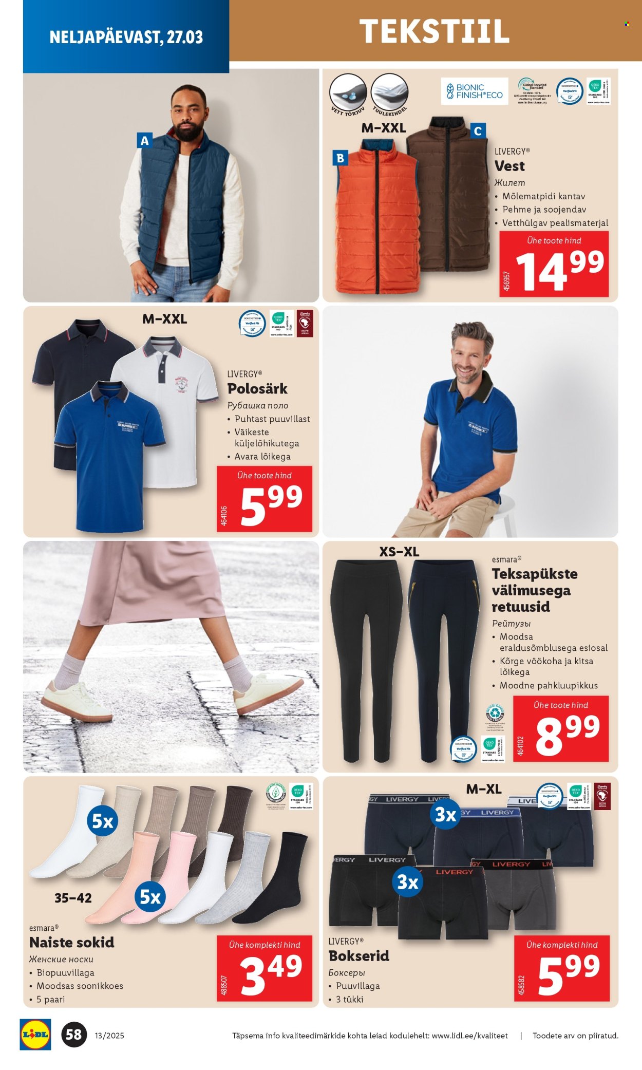 Lidl kliendileht - 24.03.2025 - 30.03.2025. Lehekülg 58