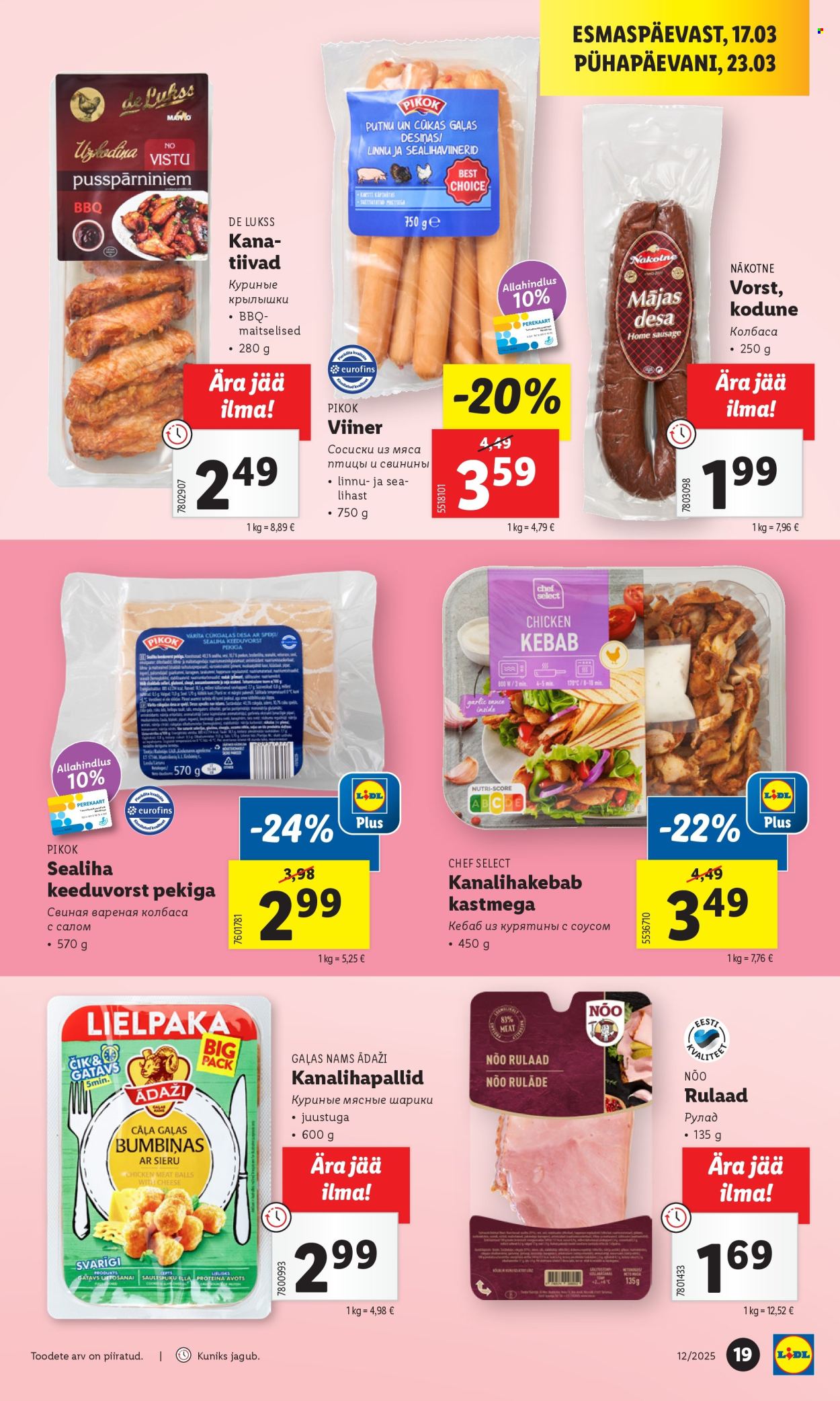 Lidl kliendileht - 20.03.2025 - 23.03.2025. Lehekülg 19