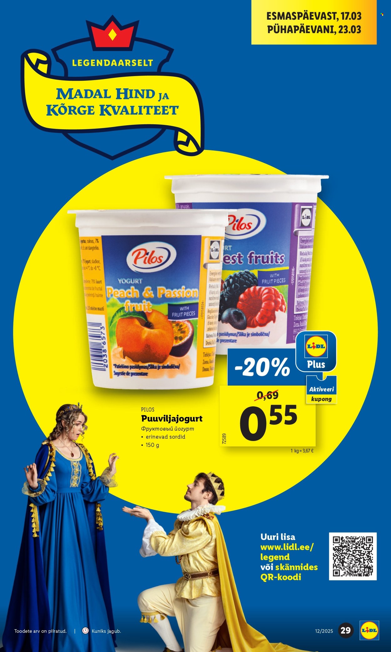 Lidl kliendileht - 20.03.2025 - 23.03.2025. Lehekülg 29