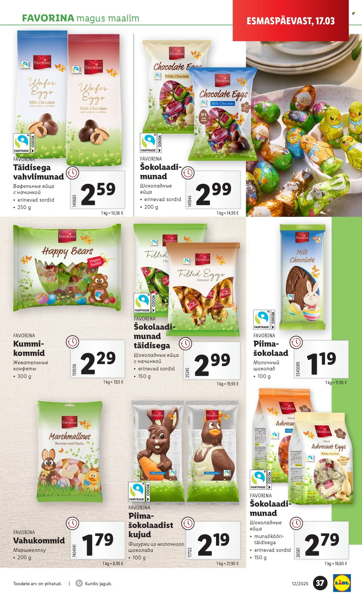 Lidl kliendileht - 20.03.2025 - 23.03.2025. Lehekülg 37