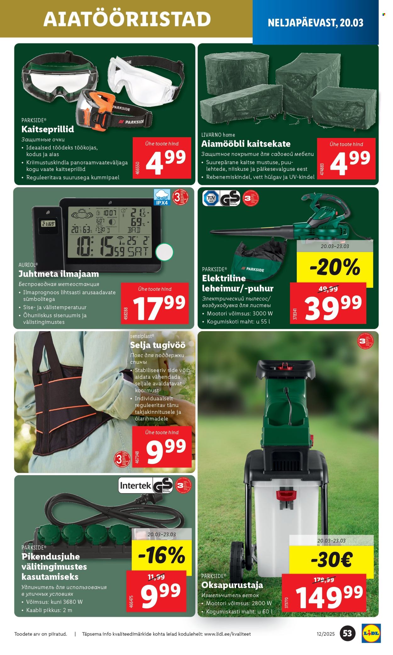 Lidl kliendileht - 20.03.2025 - 23.03.2025. Lehekülg 53