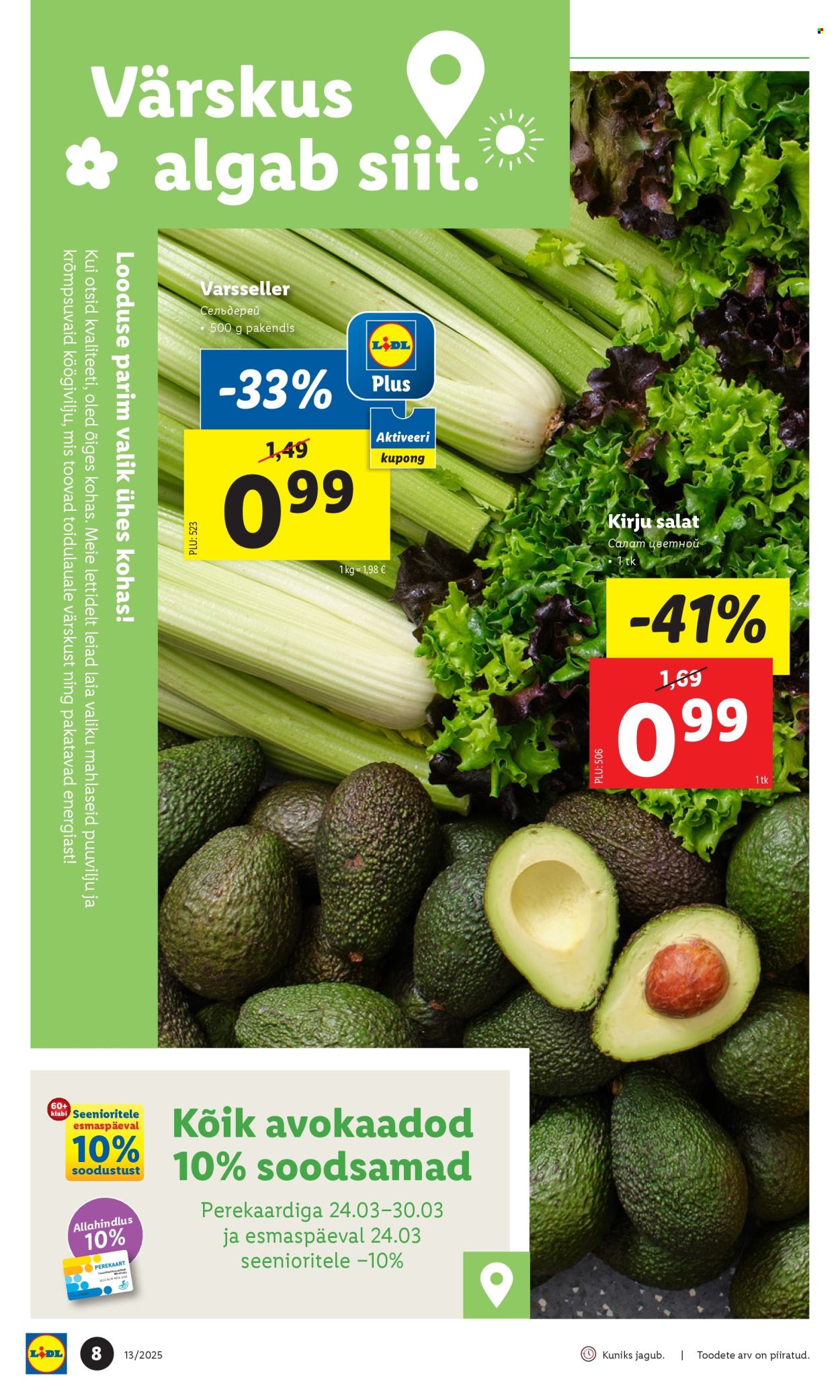 Lidl kliendileht - 27.03.2025 - 30.03.2025. Lehekülg 8
