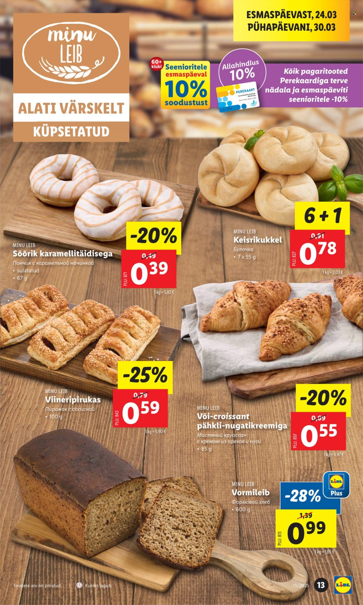 Lidl kliendileht - 27.03.2025 - 30.03.2025. Lehekülg 13
