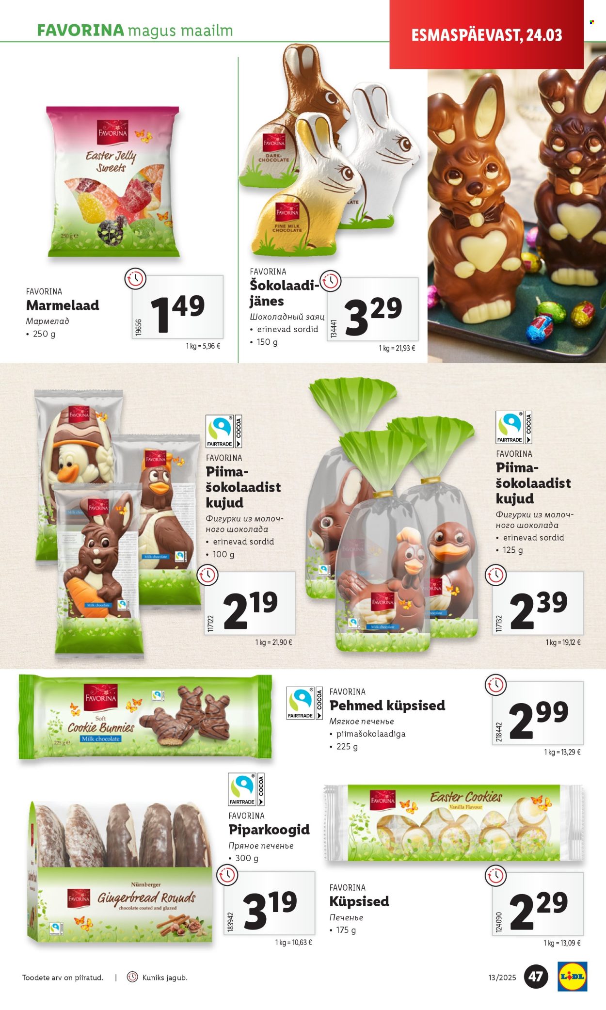 Lidl kliendileht - 27.03.2025 - 30.03.2025. Lehekülg 47