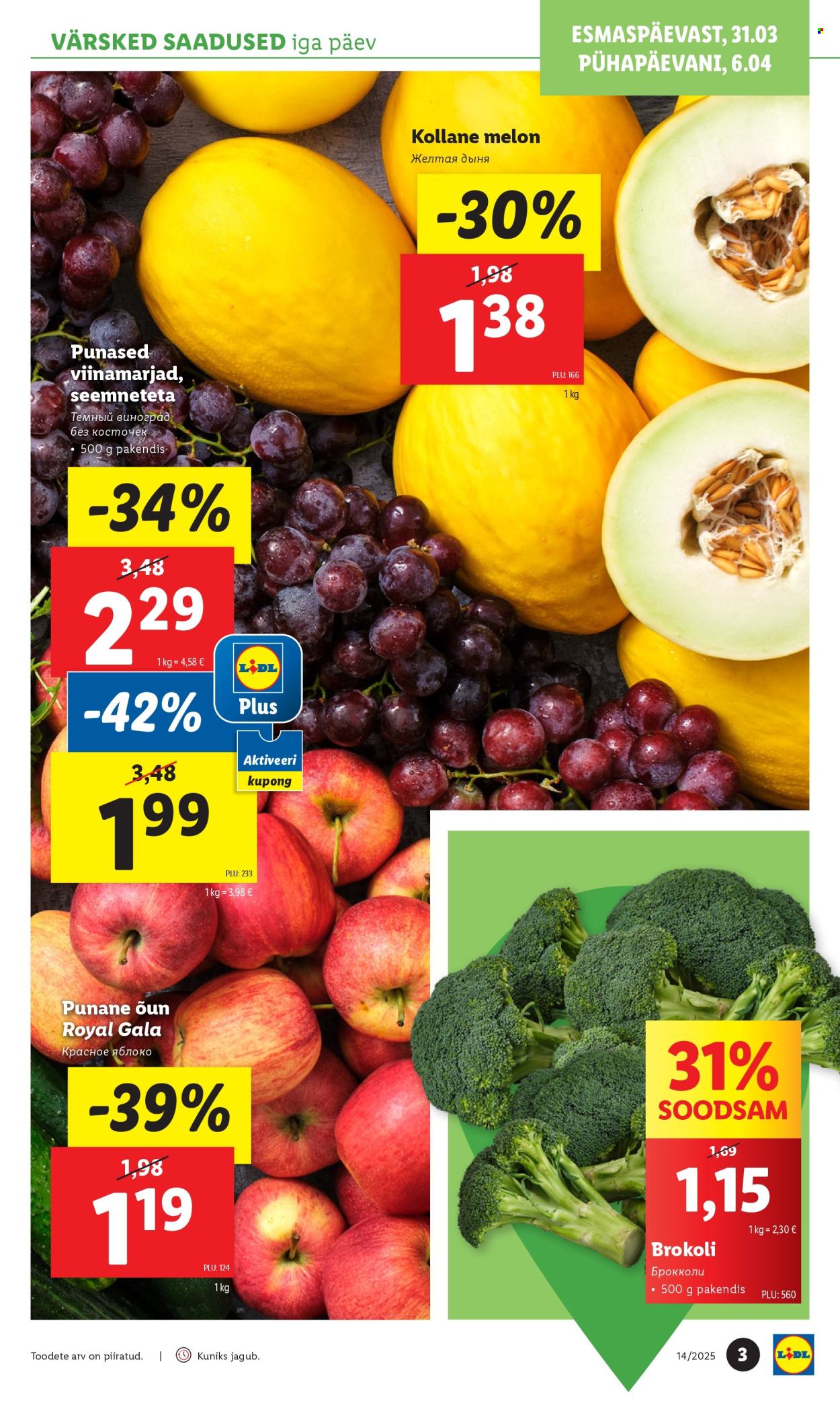 Lidl kliendileht - 31.03.2025 - 06.04.2025. Lehekülg 3