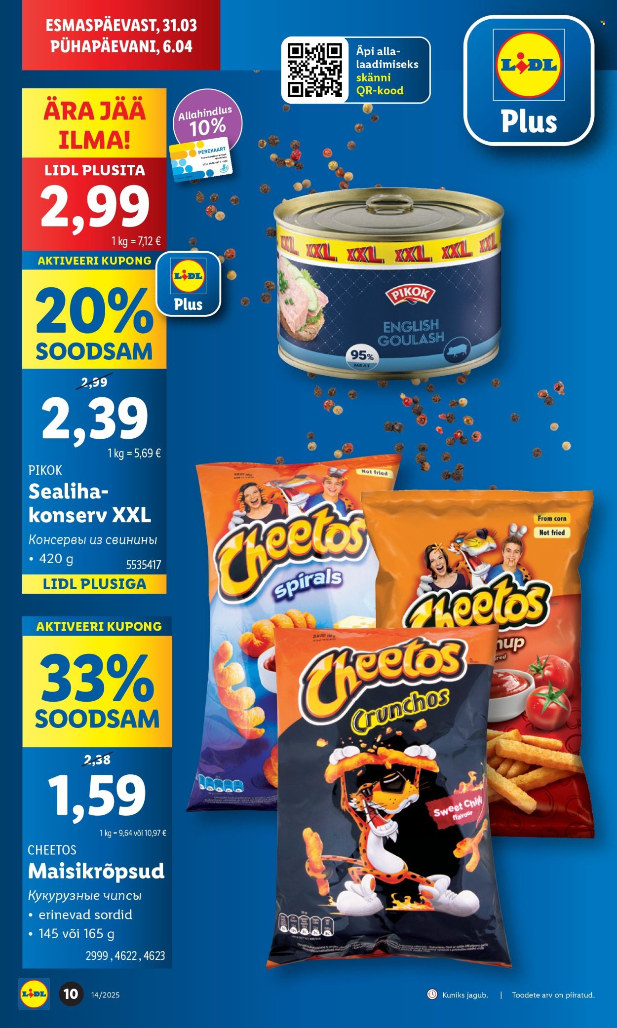 Lidl kliendileht - 31.03.2025 - 06.04.2025. Lehekülg 10