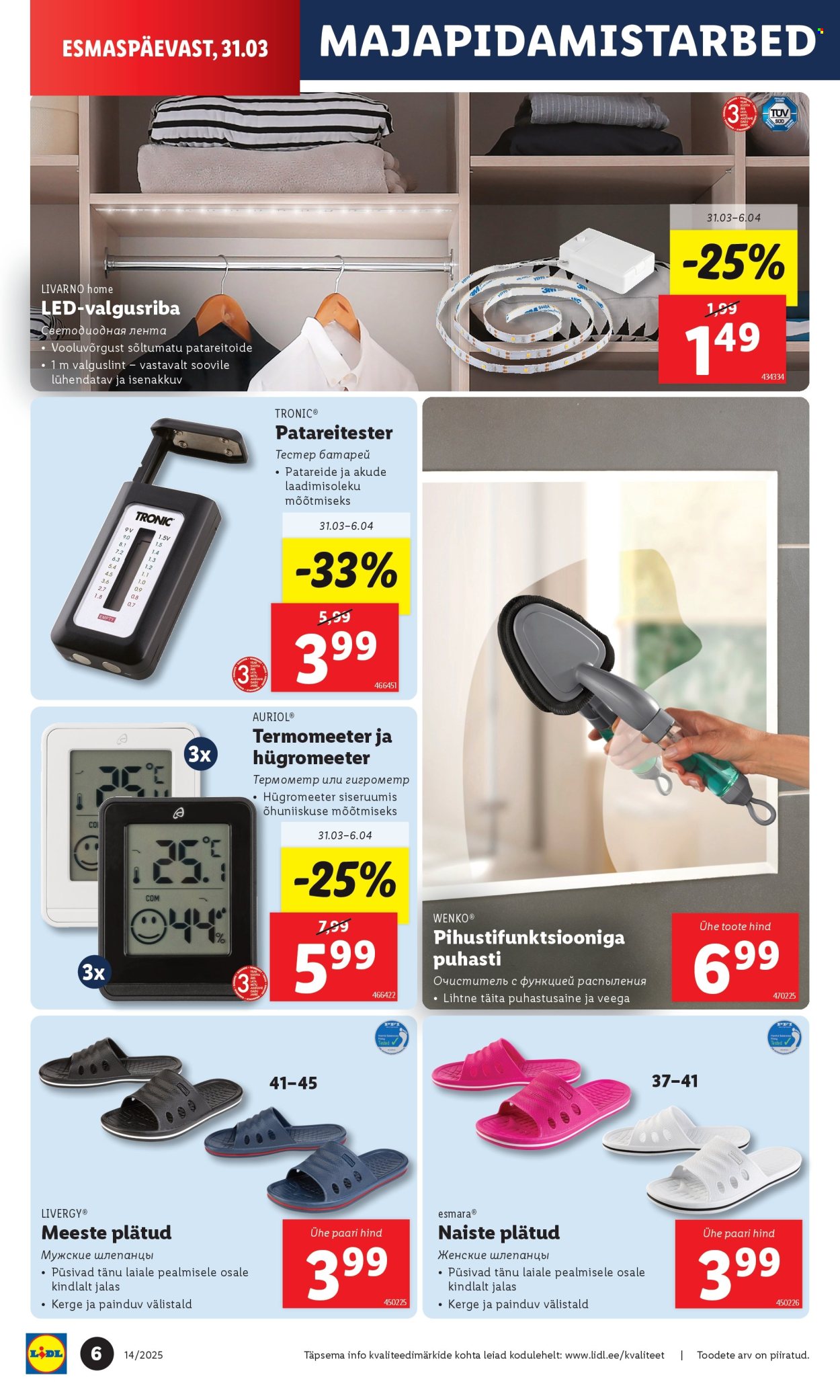 Lidl kliendileht - 31.03.2025 - 06.04.2025. Lehekülg 6