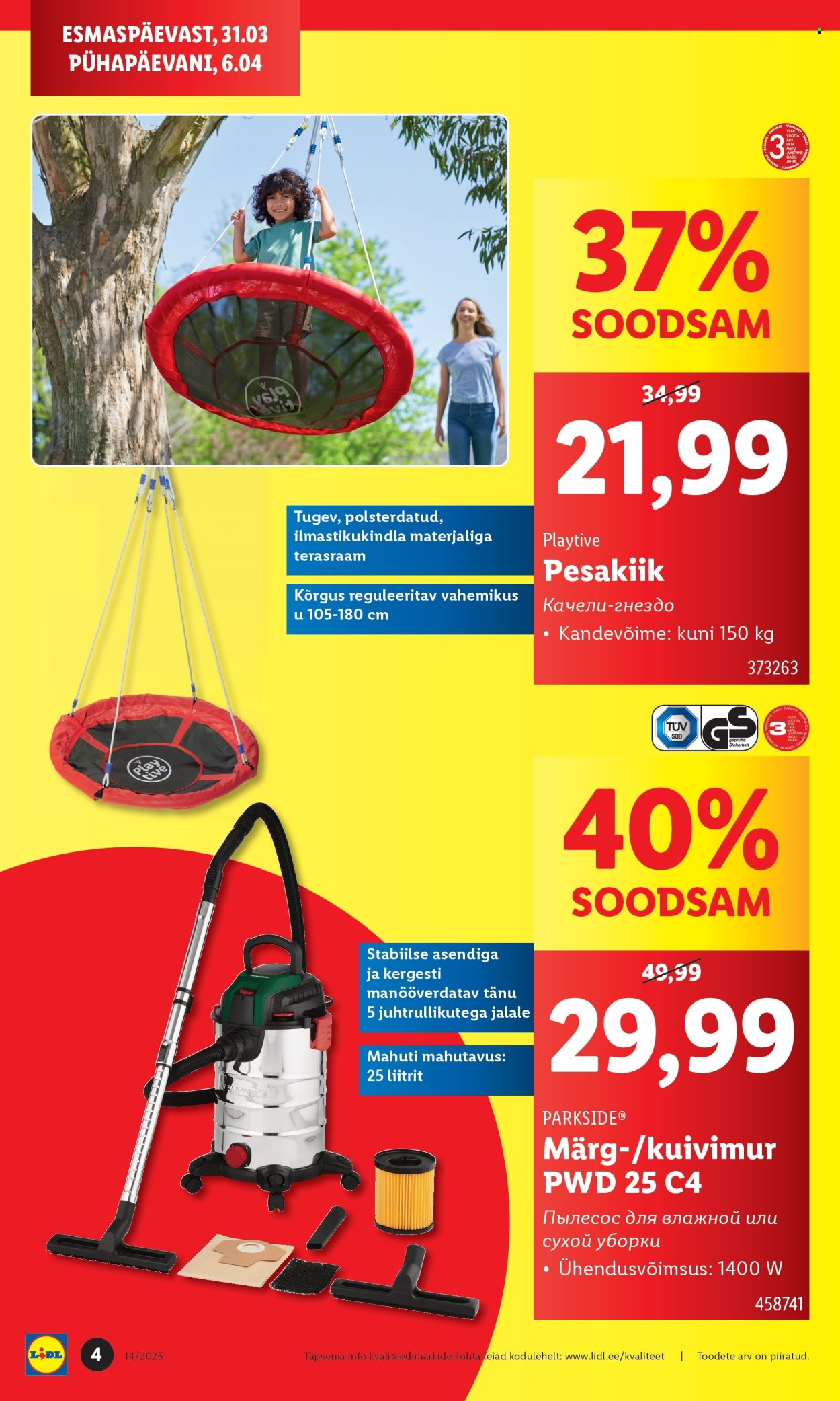 Lidl kliendileht - 31.03.2025 - 06.04.2025. Lehekülg 4