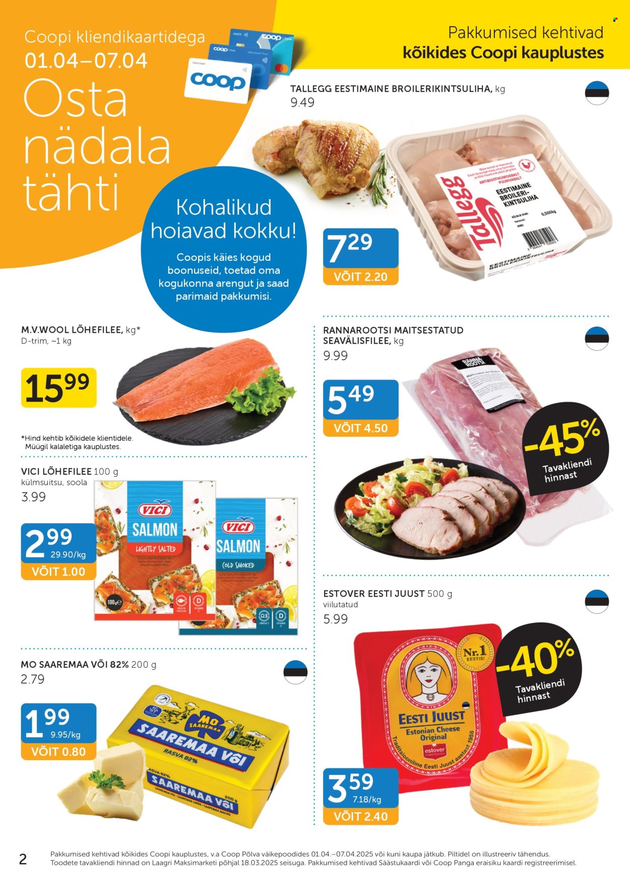Coop kliendileht - 01.04.2025 - 07.04.2025. Lehekülg 2