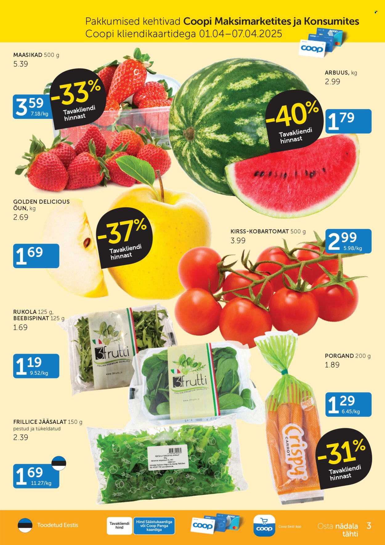 Coop kliendileht - 01.04.2025 - 07.04.2025. Lehekülg 3