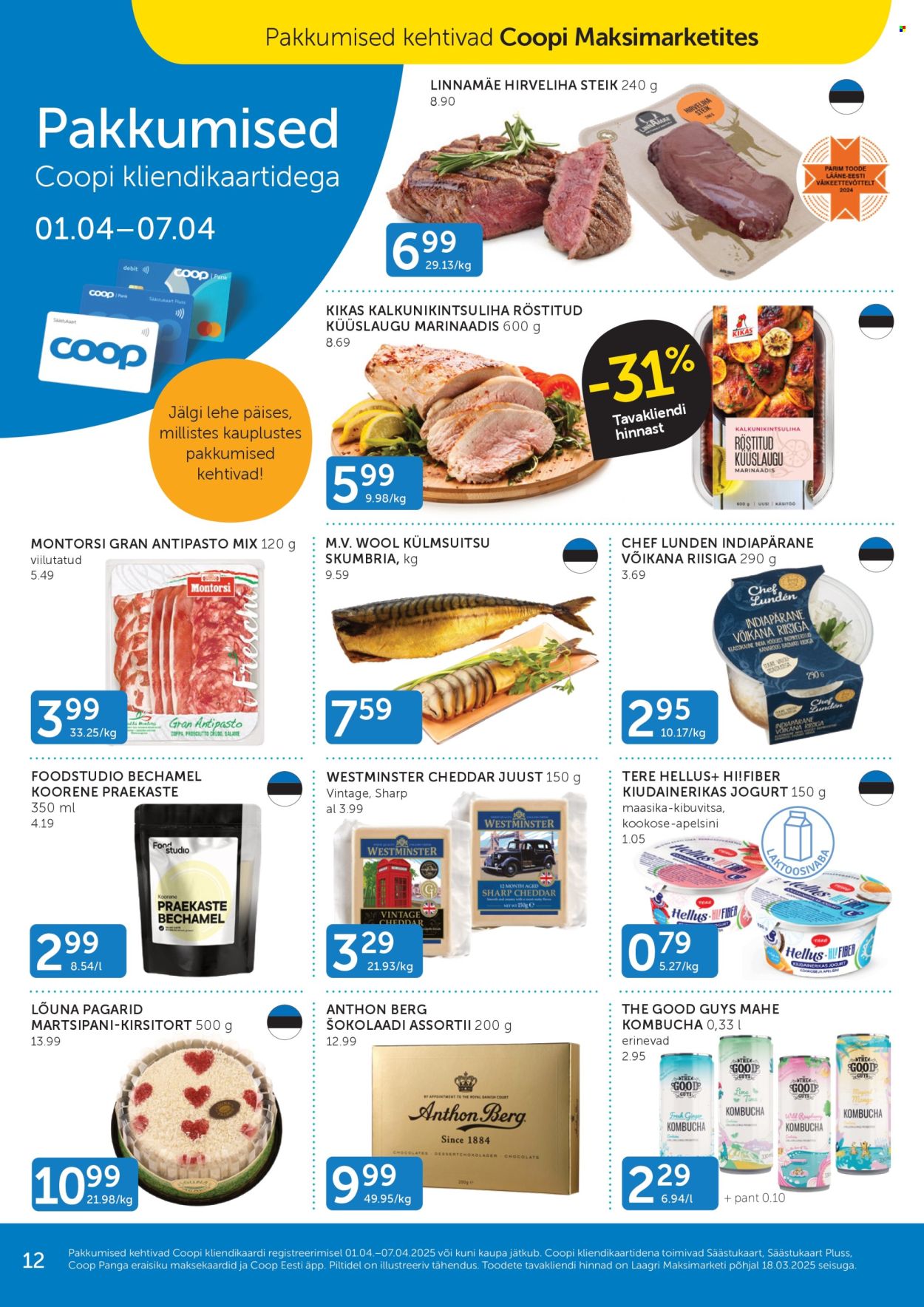 Coop kliendileht - 01.04.2025 - 07.04.2025. Lehekülg 12