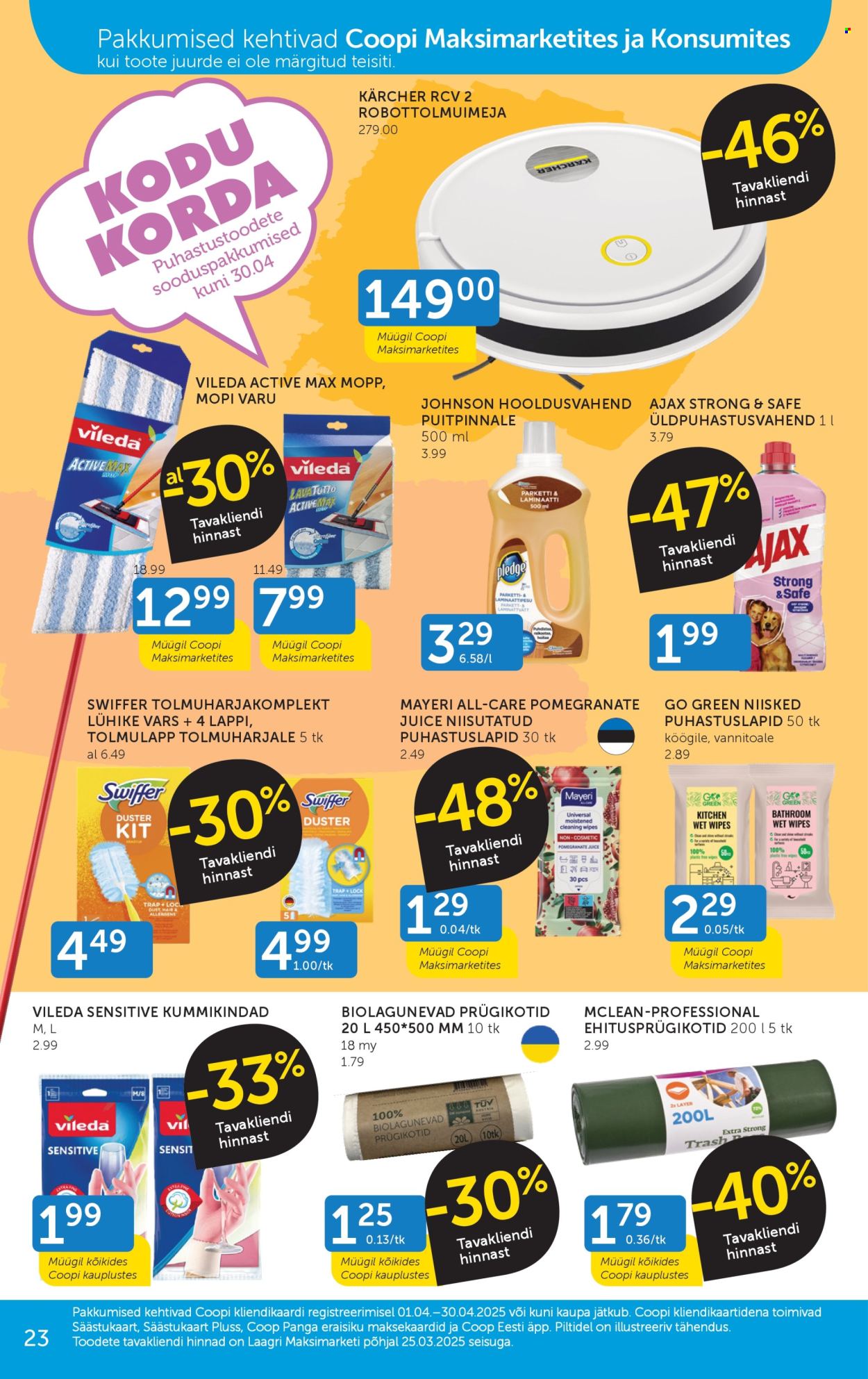 Coop kliendileht - 01.04.2025 - 07.04.2025. Lehekülg 23