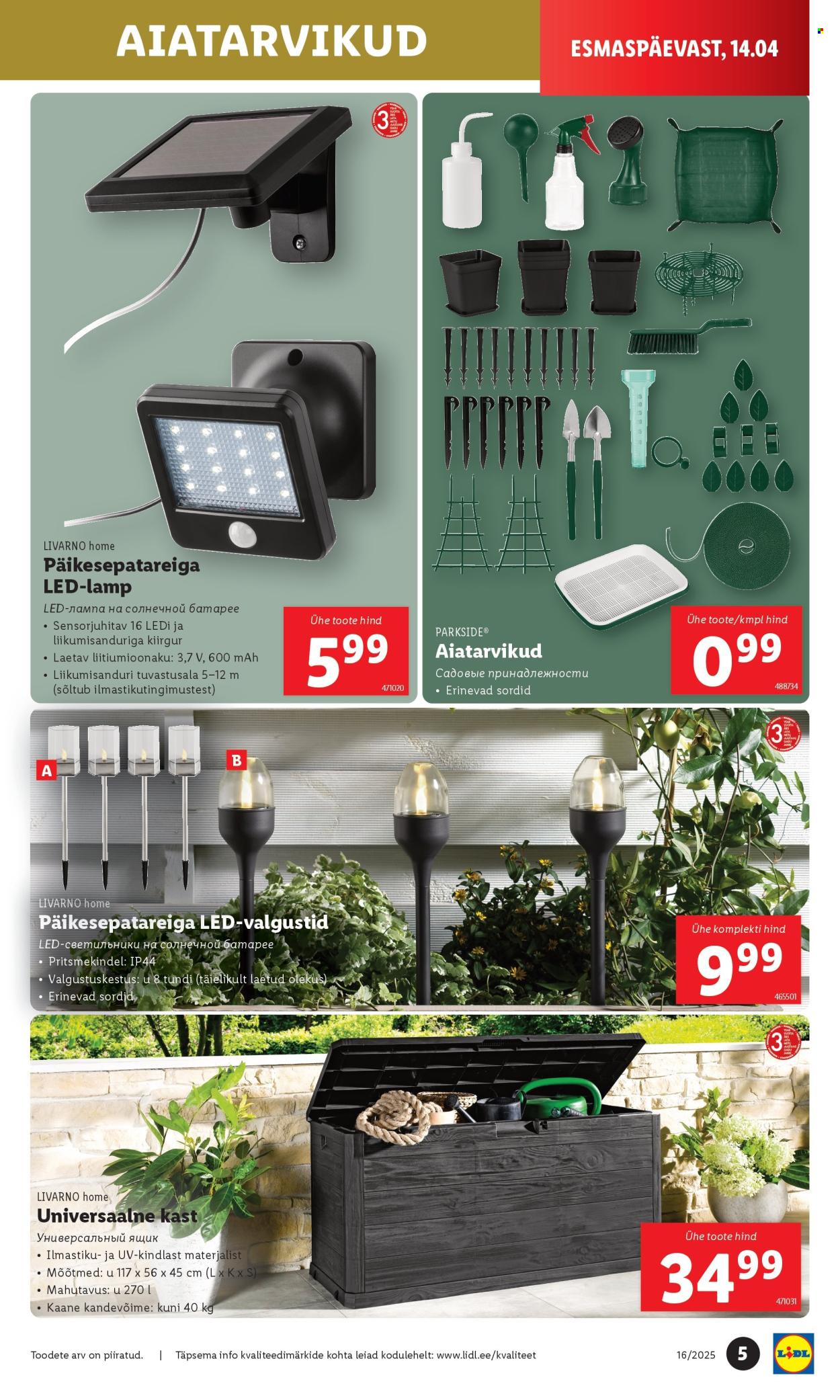 Lidl kliendileht - 14.04.2025 - 20.04.2025. Lehekülg 5